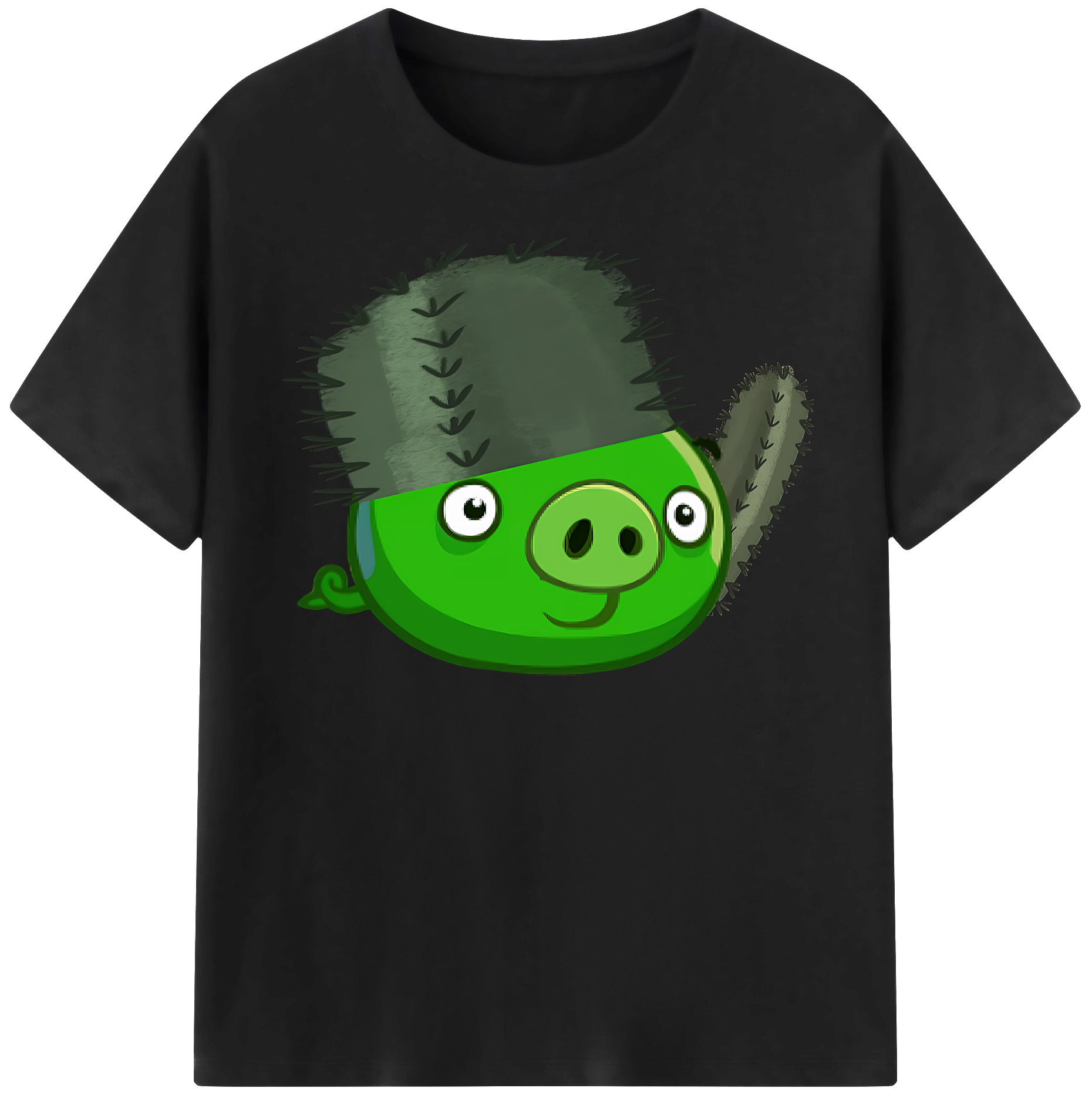 Angry Birds アングリーバード 綿100％半袖Tシャツ（フロントプリント）