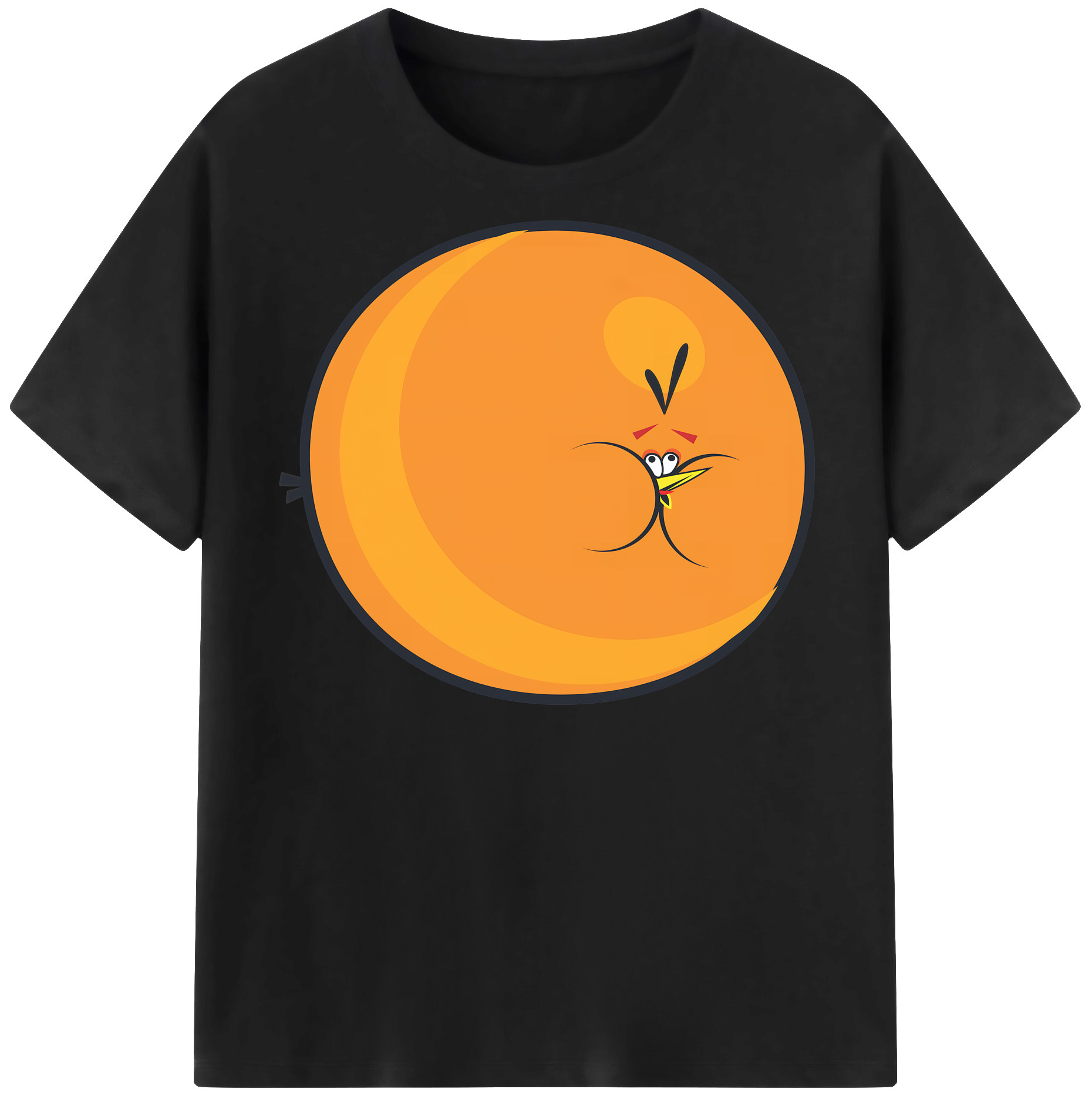 （画像用） Angry Birds アングリーバード 綿100％半袖Tシャツ（フロントプリント）