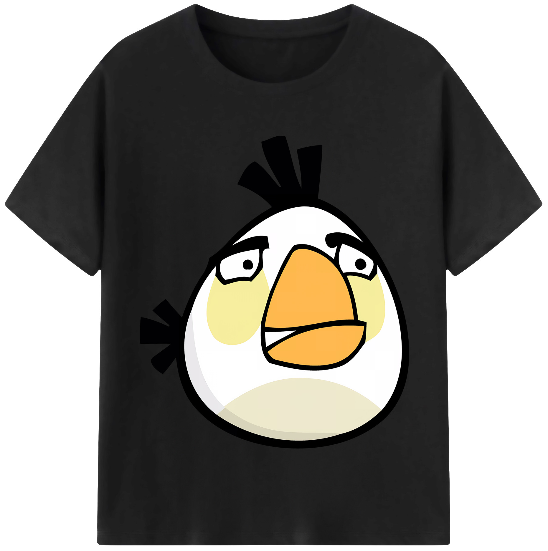 （画像用） Angry Birds アングリーバード 綿100％半袖Tシャツ（フロントプリント）