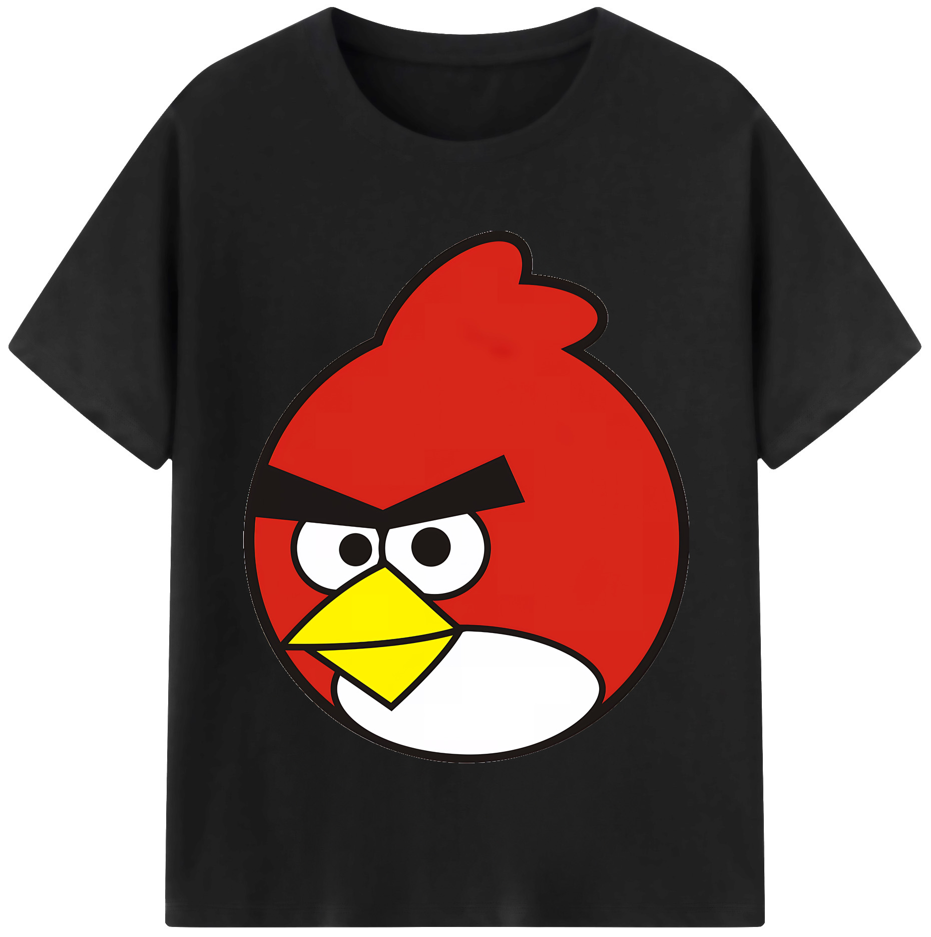 （画像用） Angry Birds アングリーバード 綿100％半袖Tシャツ（フロントプリント）