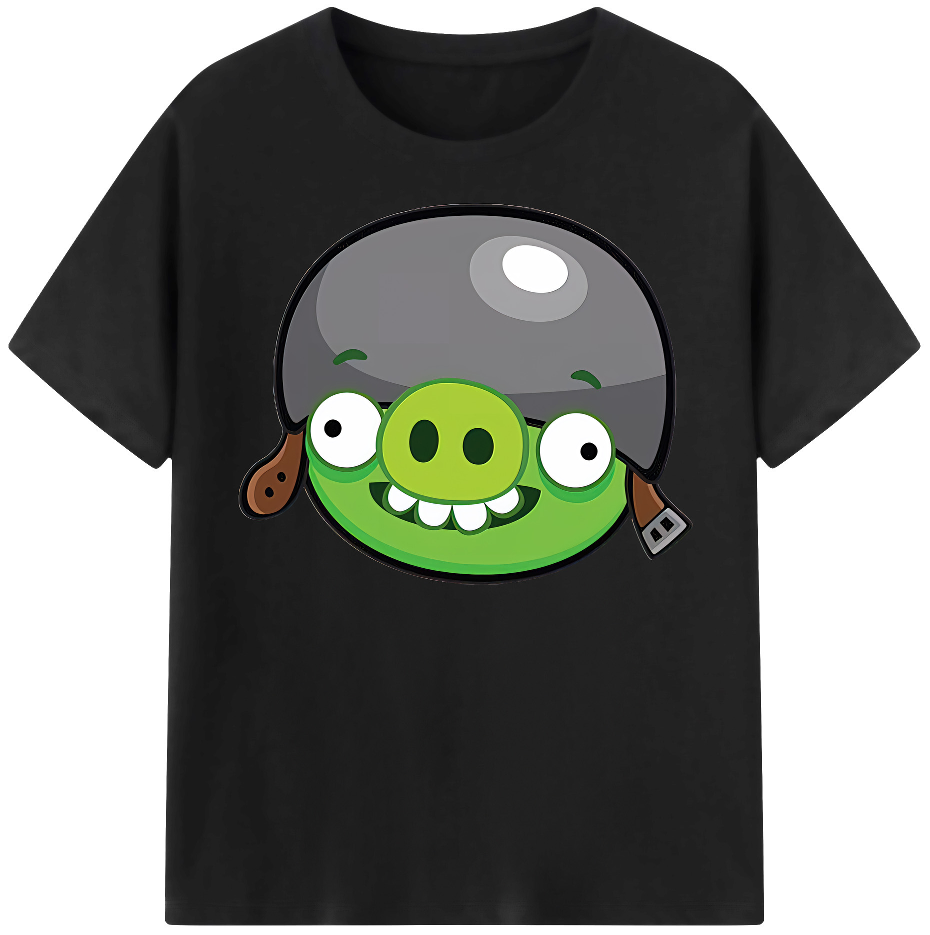 （画像用） Angry Birds アングリーバード 綿100％半袖Tシャツ（フロントプリント）
