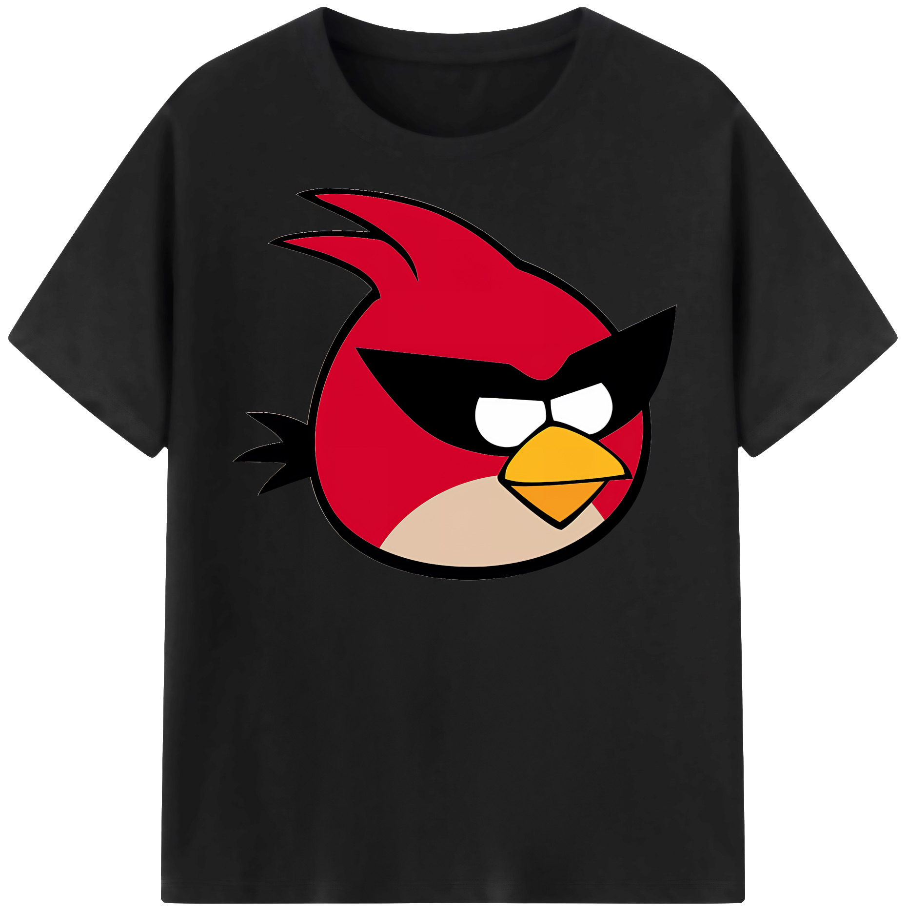 （画像用） Angry Birds アングリーバード 綿100％半袖Tシャツ（フロントプリント）