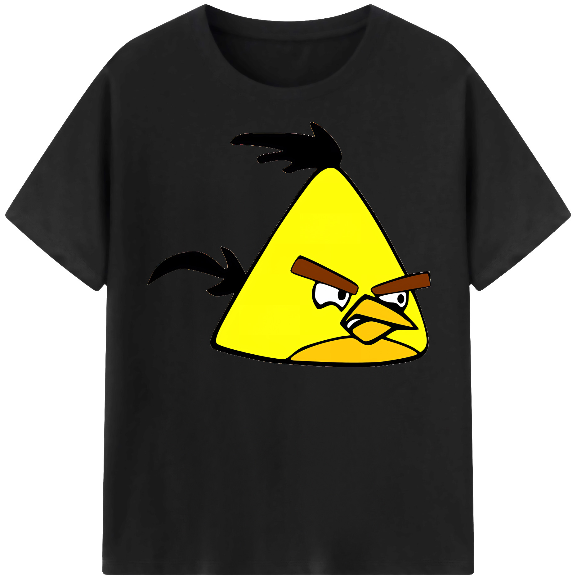 （画像用） Angry Birds アングリーバード 綿100％半袖Tシャツ（フロントプリント）