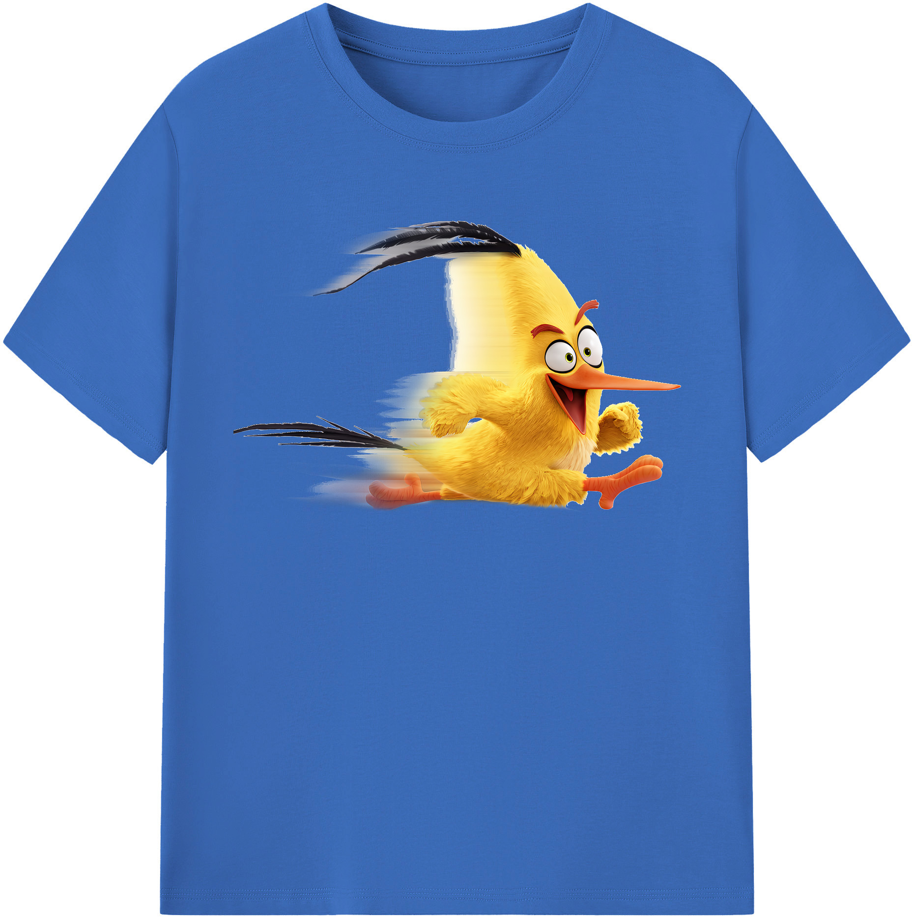 （画像用） Angry Birds アングリーバード 綿100％半袖Tシャツ（フロントプリント）