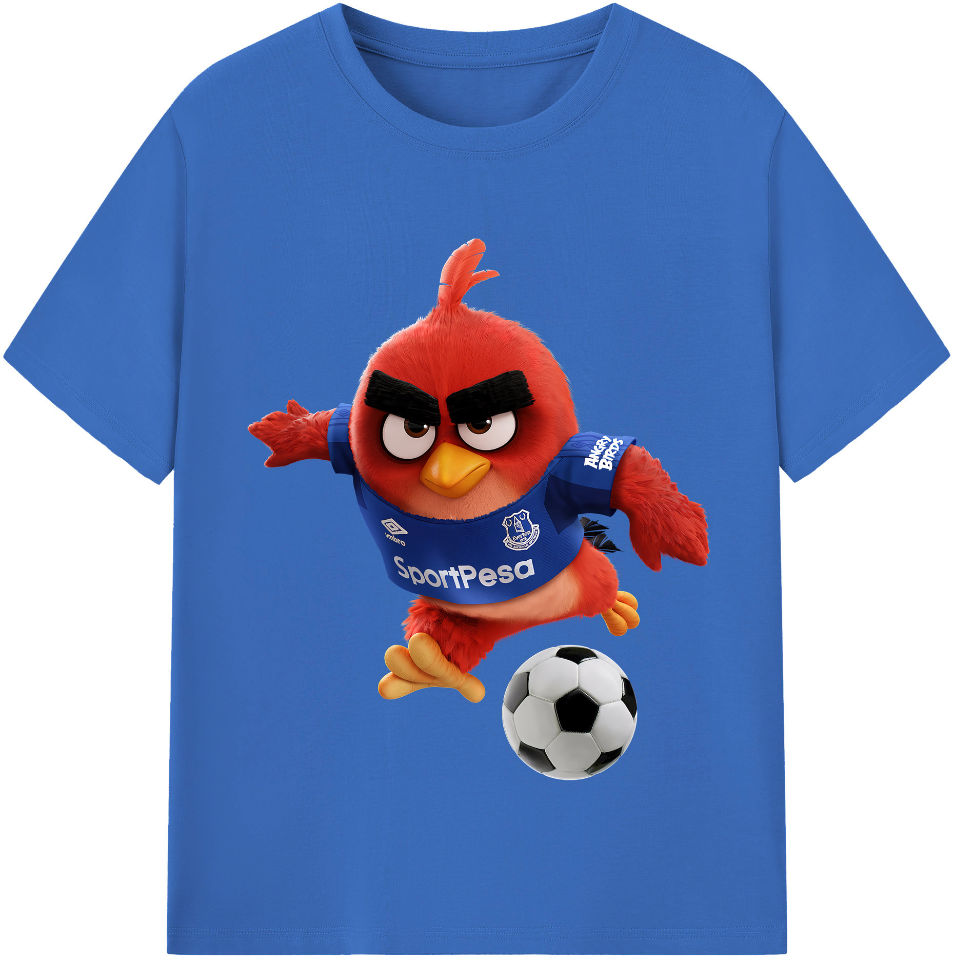 （画像用） Angry Birds アングリーバード 綿100％半袖Tシャツ（フロントプリント）