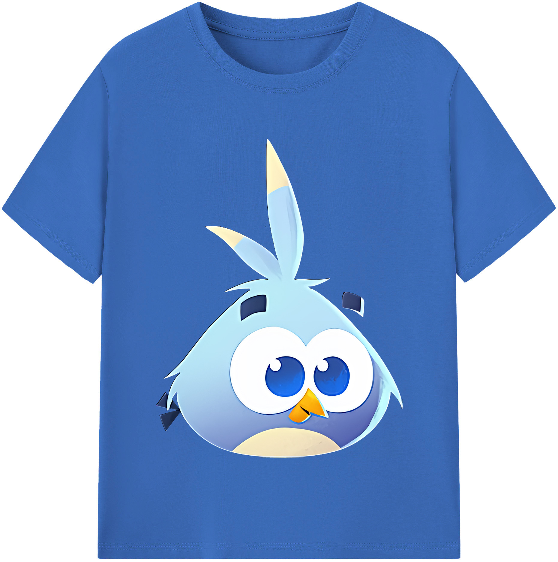 （画像用） Angry Birds アングリーバード 綿100％半袖Tシャツ（フロントプリント）