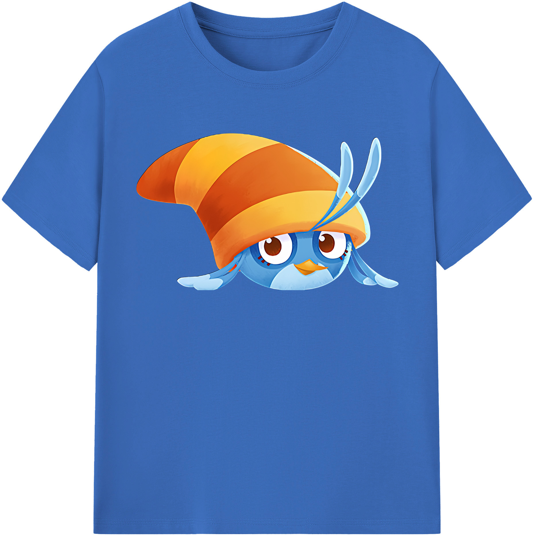 （画像用） Angry Birds アングリーバード 綿100％半袖Tシャツ（フロントプリント）