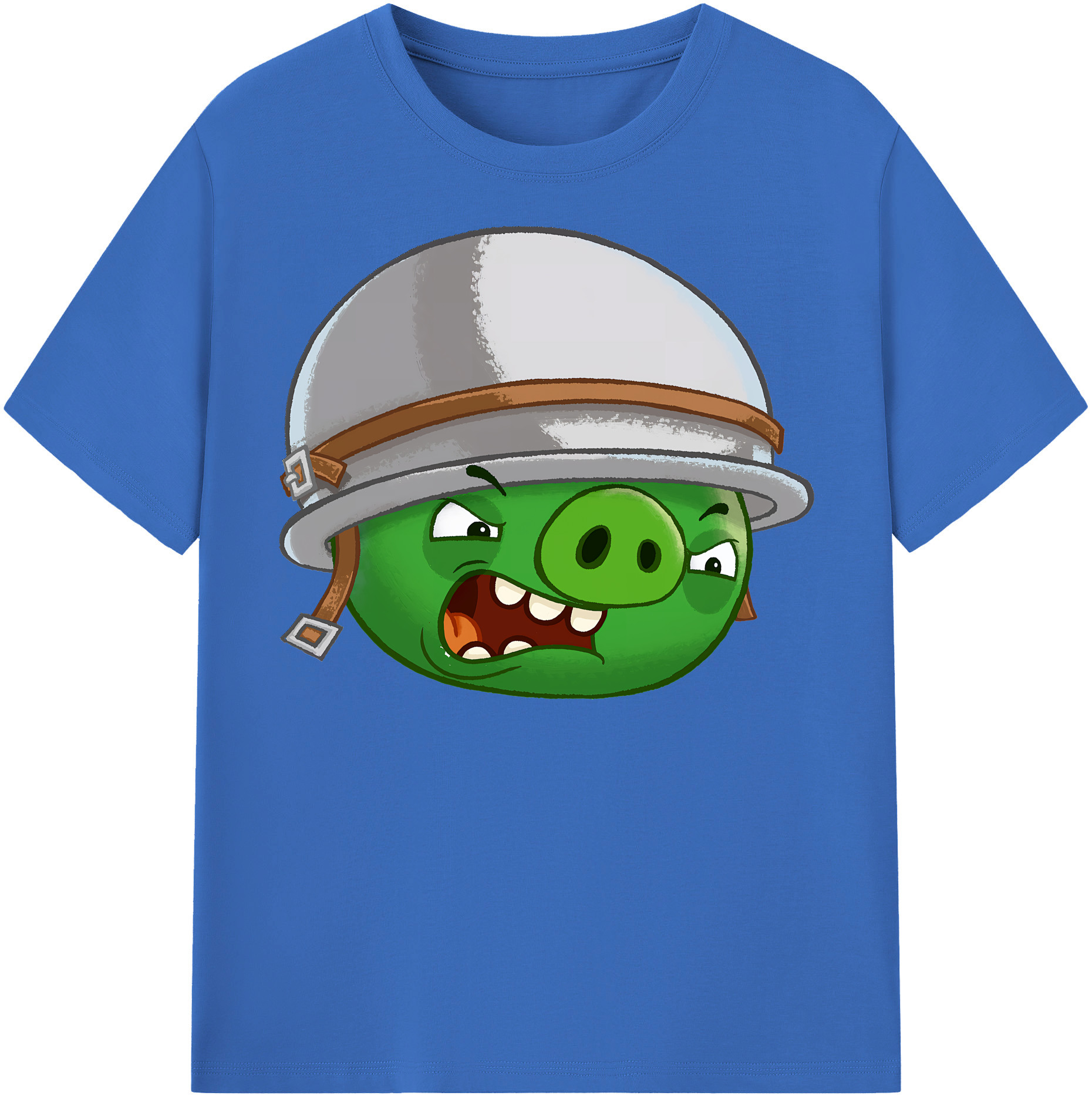 （画像用） Angry Birds アングリーバード 綿100％半袖Tシャツ（フロントプリント）