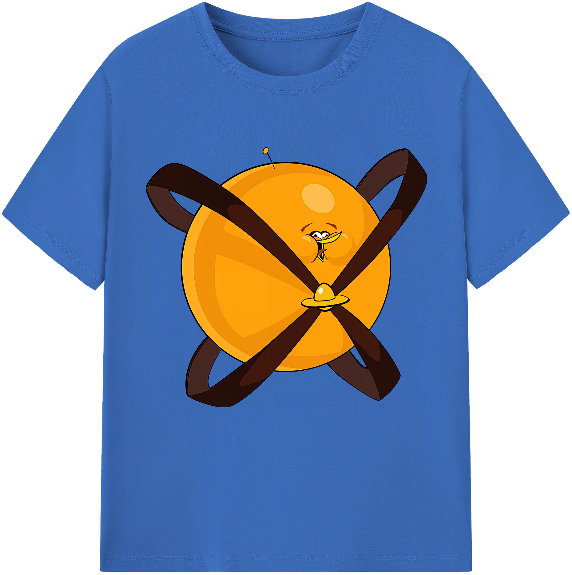 （画像用） Angry Birds アングリーバード 綿100％半袖Tシャツ（フロントプリント）