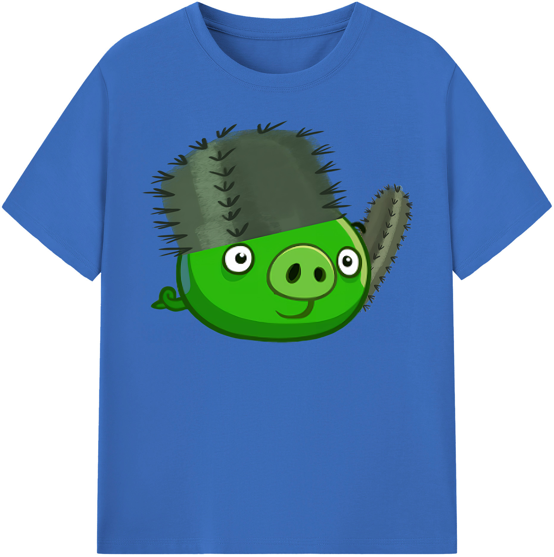 Angry Birds アングリーバード 綿100％半袖Tシャツ（フロントプリント）