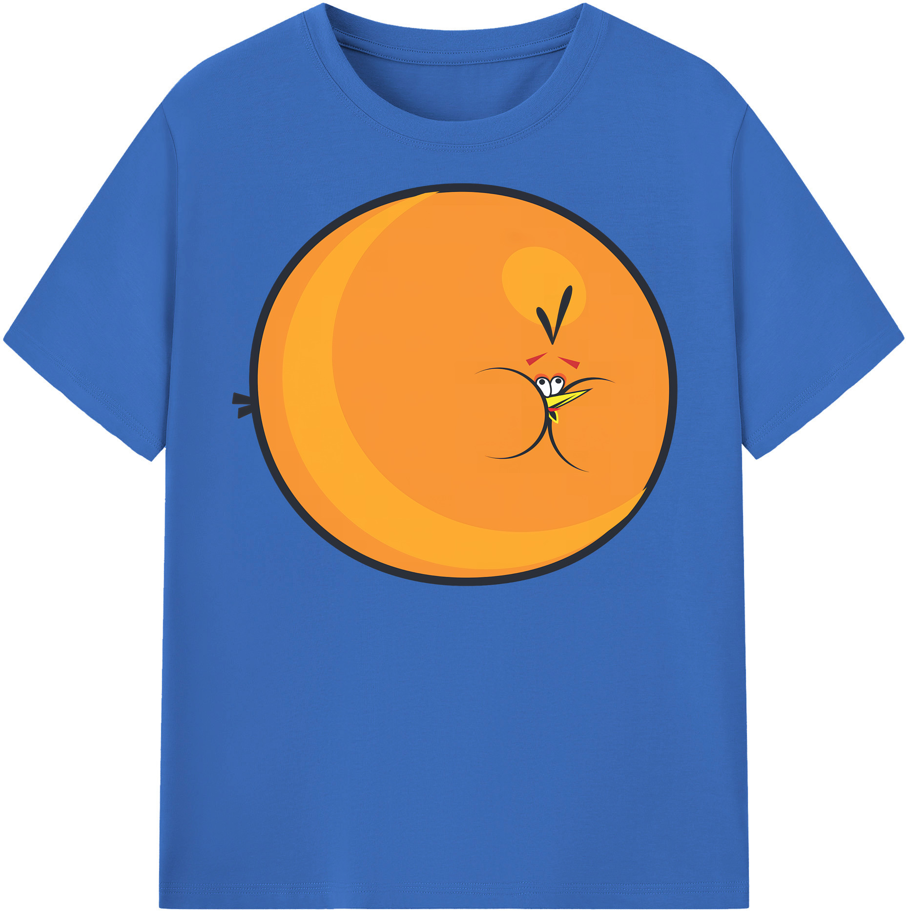 （画像用） Angry Birds アングリーバード 綿100％半袖Tシャツ（フロントプリント）