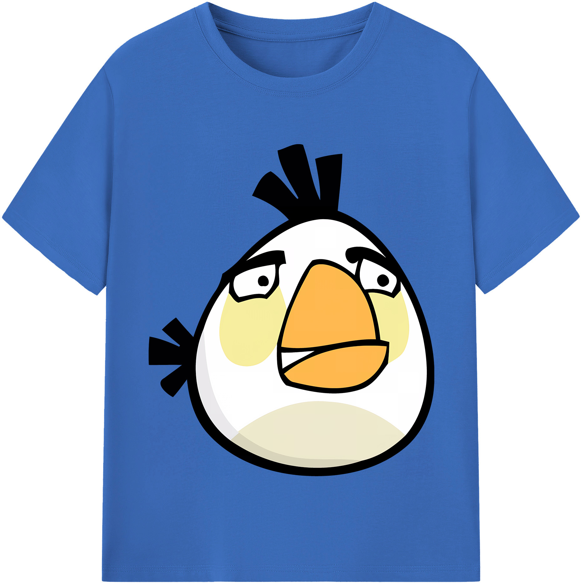 （画像用） Angry Birds アングリーバード 綿100％半袖Tシャツ（フロントプリント）