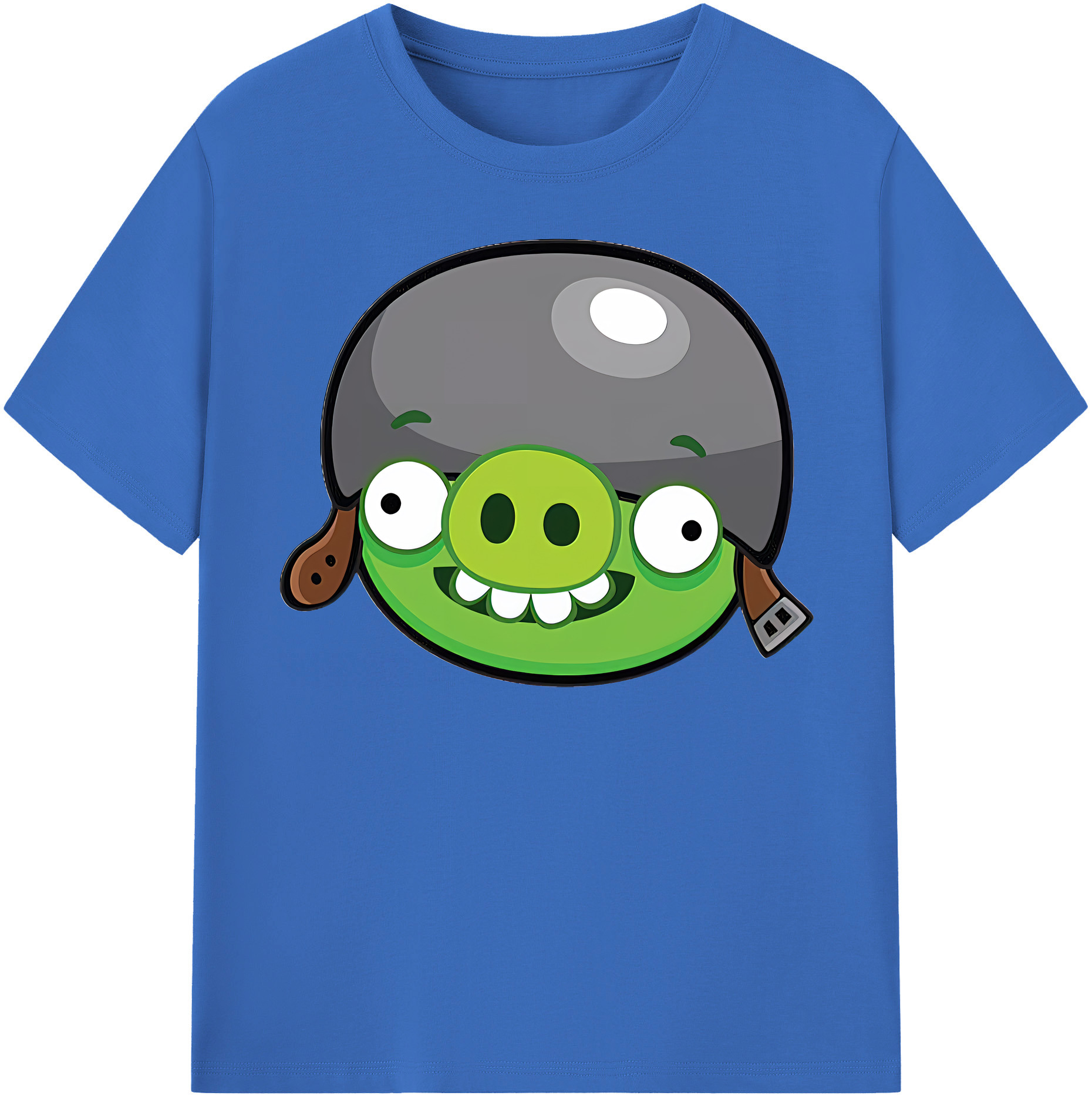 （画像用） Angry Birds アングリーバード 綿100％半袖Tシャツ（フロントプリント）