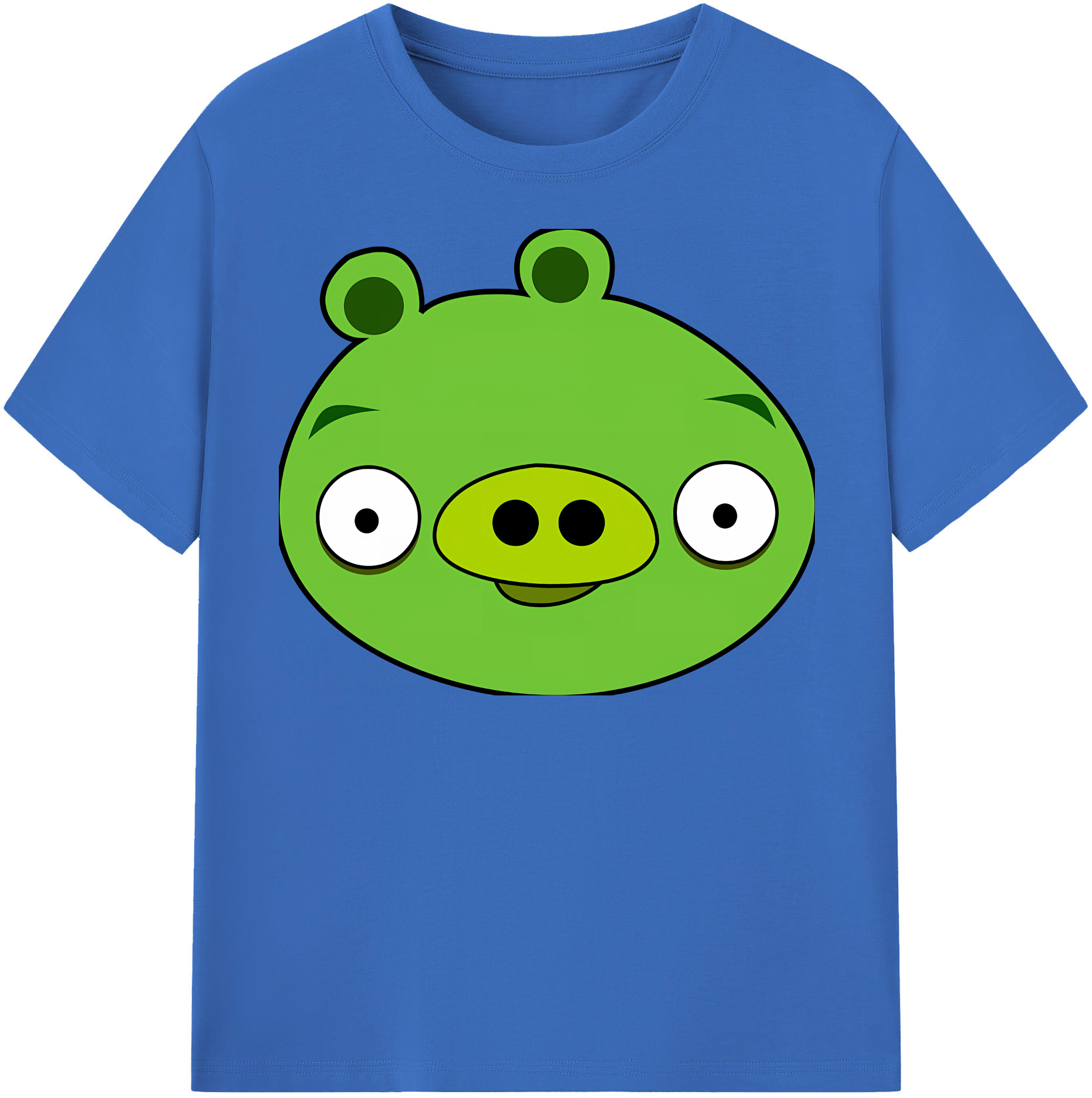 （画像用） Angry Birds アングリーバード 綿100％半袖Tシャツ（フロントプリント）