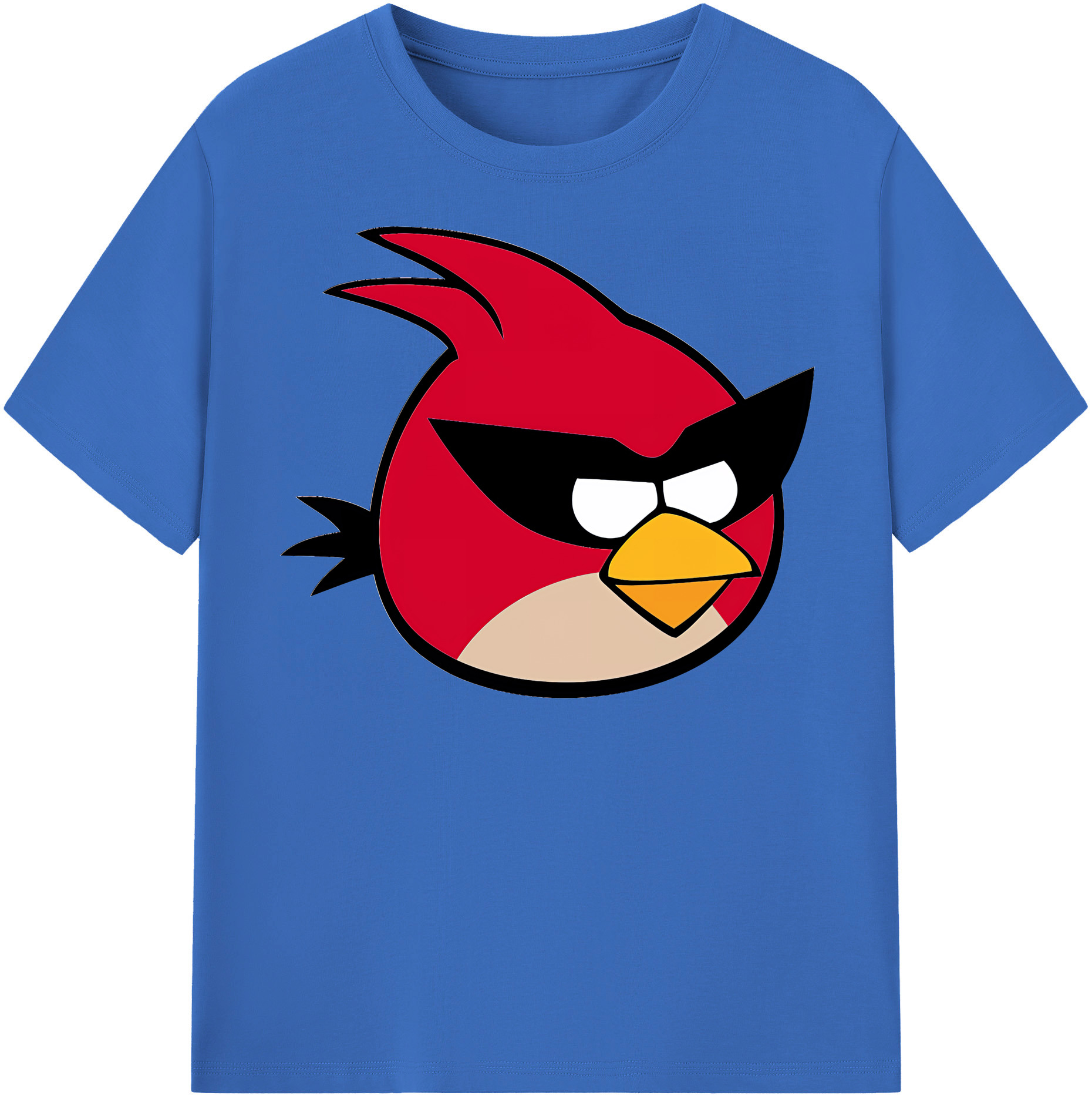 （画像用） Angry Birds アングリーバード 綿100％半袖Tシャツ（フロントプリント）