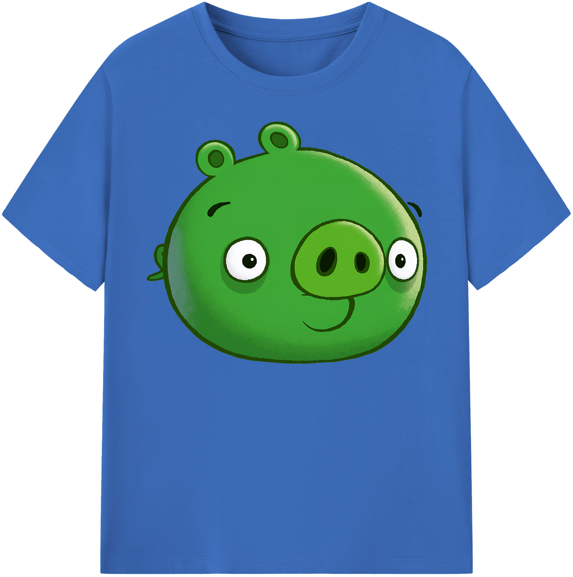 （画像用） Angry Birds アングリーバード 綿100％半袖Tシャツ（フロントプリント）