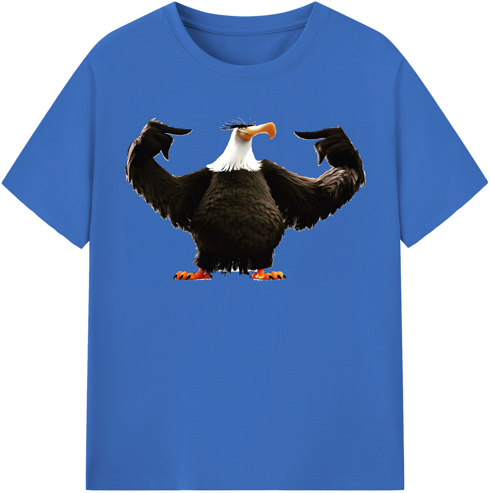 （画像用） Angry Birds アングリーバード 綿100％半袖Tシャツ（フロントプリント）