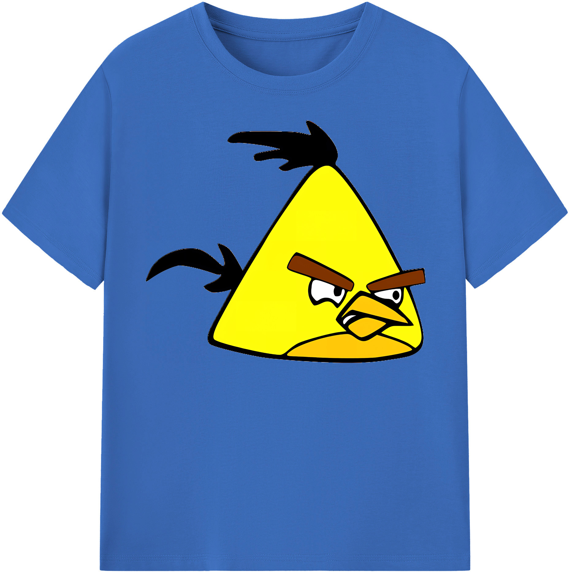 （画像用） Angry Birds アングリーバード 綿100％半袖Tシャツ（フロントプリント）