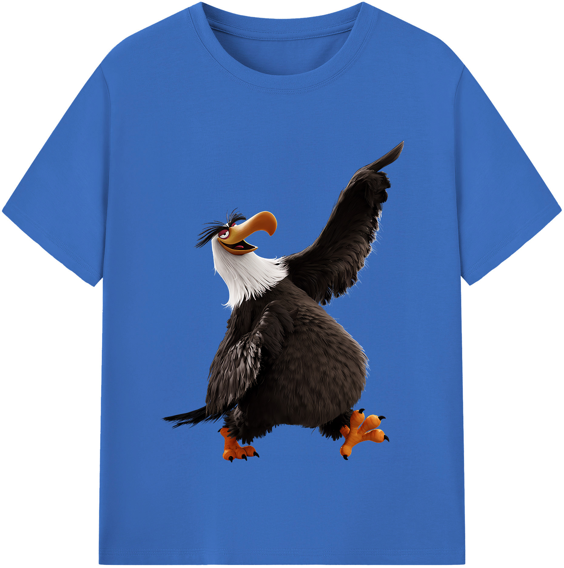 （画像用） Angry Birds アングリーバード 綿100％半袖Tシャツ（フロントプリント）