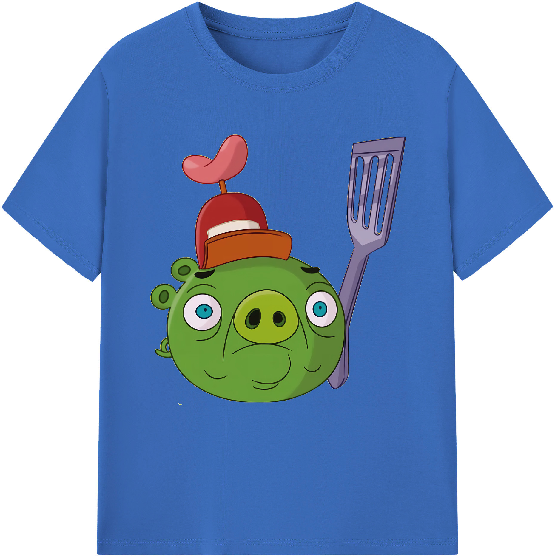 （画像用） Angry Birds アングリーバード 綿100％半袖Tシャツ（フロントプリント）