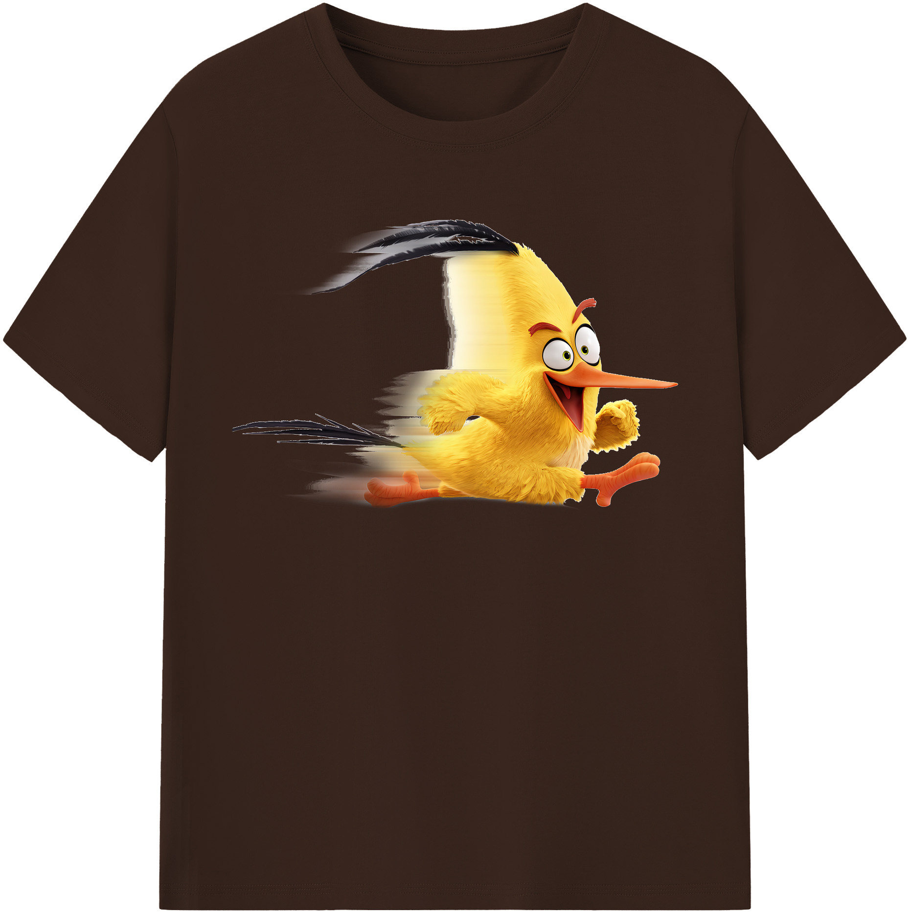 （画像用） Angry Birds アングリーバード 綿100％半袖Tシャツ（フロントプリント）