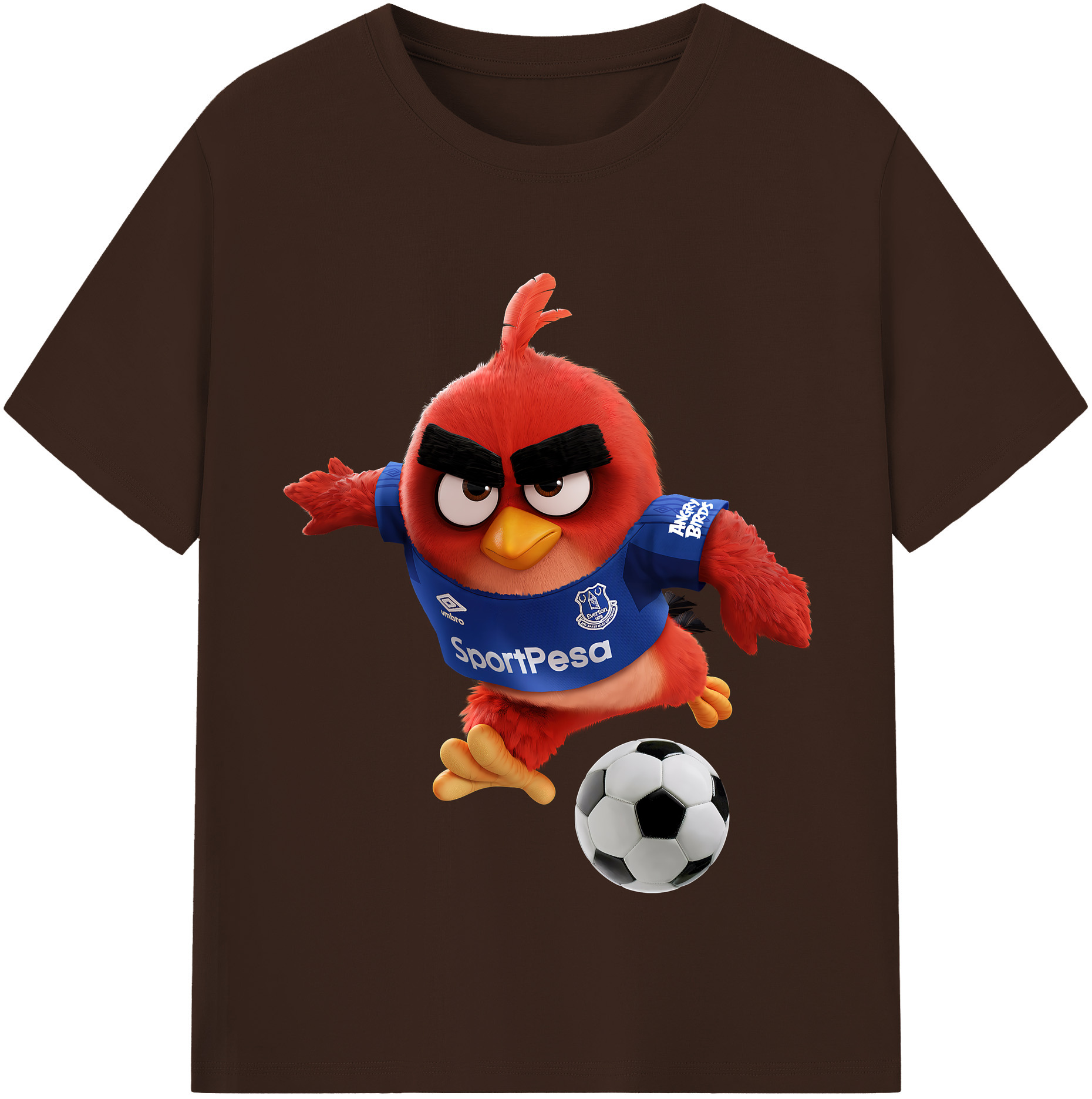 （画像用） Angry Birds アングリーバード 綿100％半袖Tシャツ（フロントプリント）
