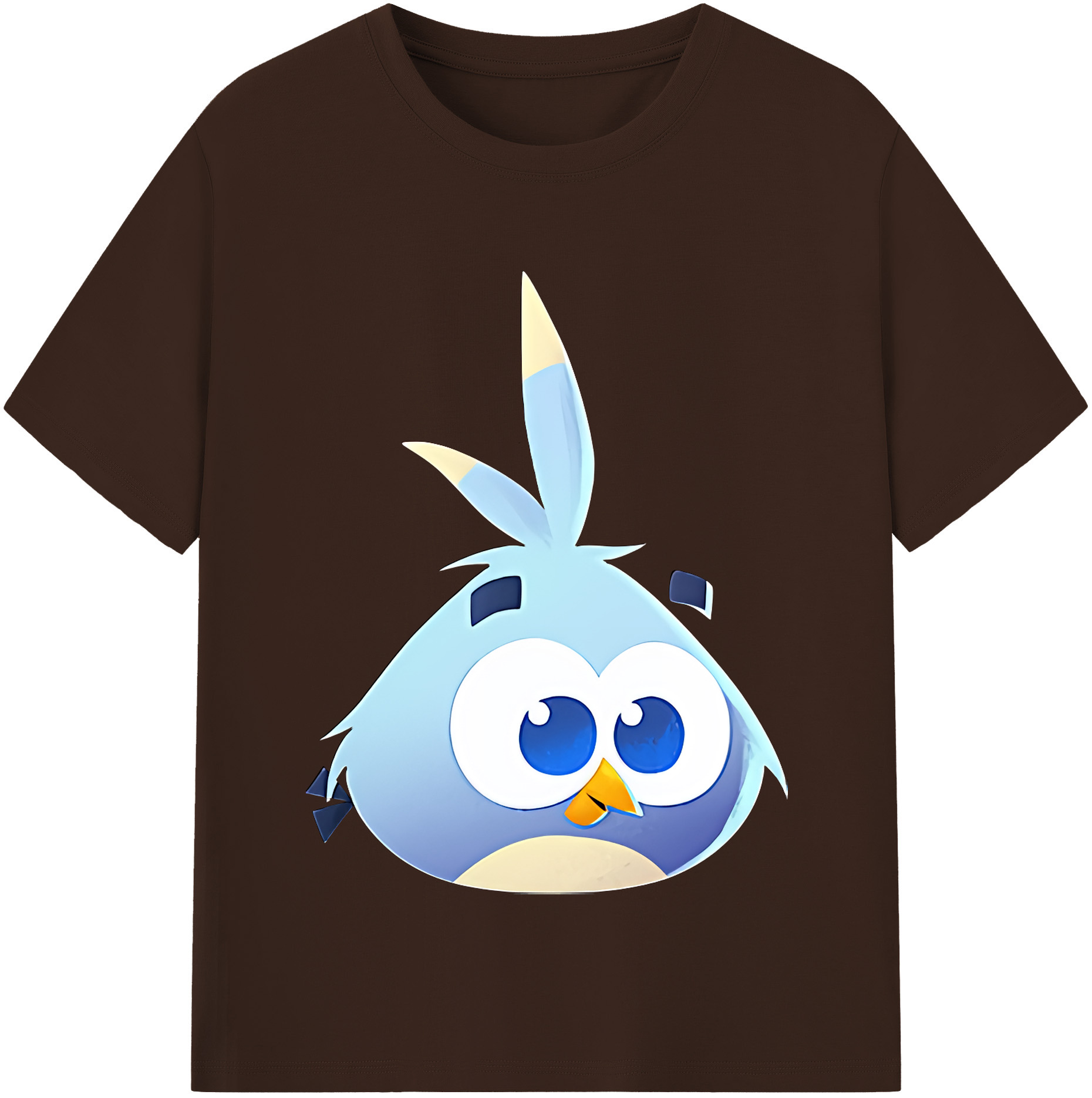 （画像用） Angry Birds アングリーバード 綿100％半袖Tシャツ（フロントプリント）