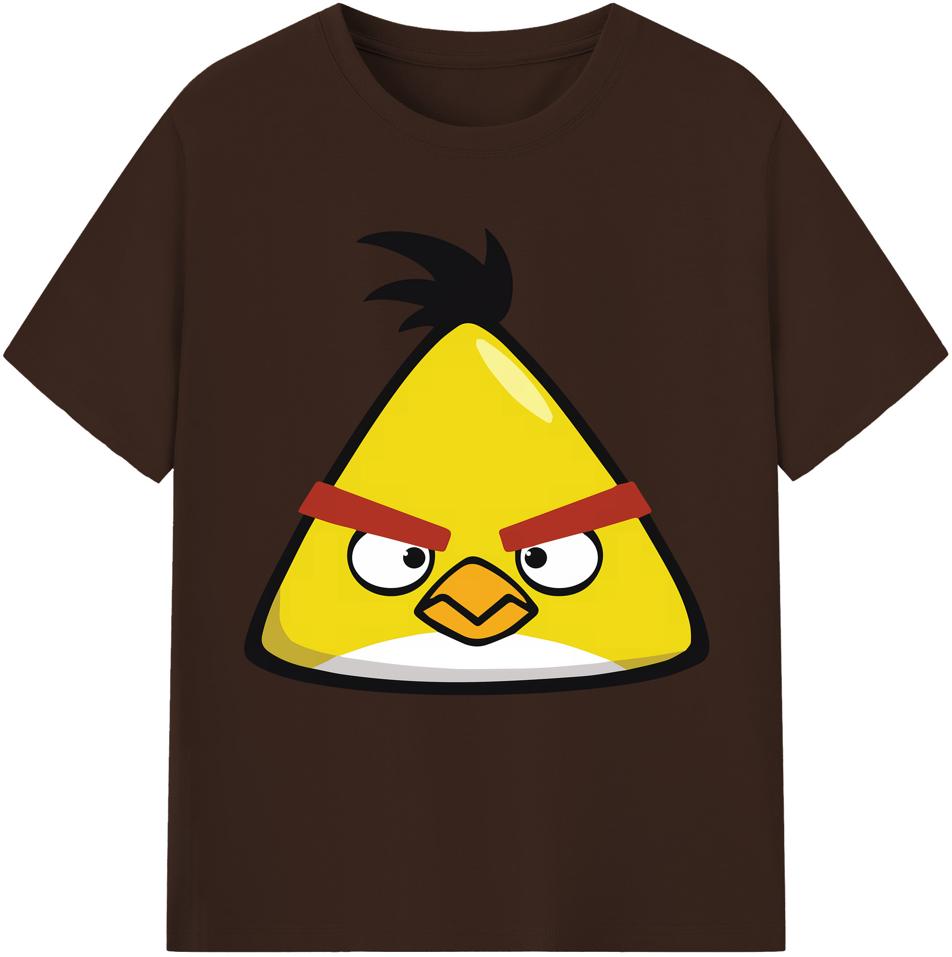 （画像用） Angry Birds アングリーバード 綿100％半袖Tシャツ（フロントプリント）