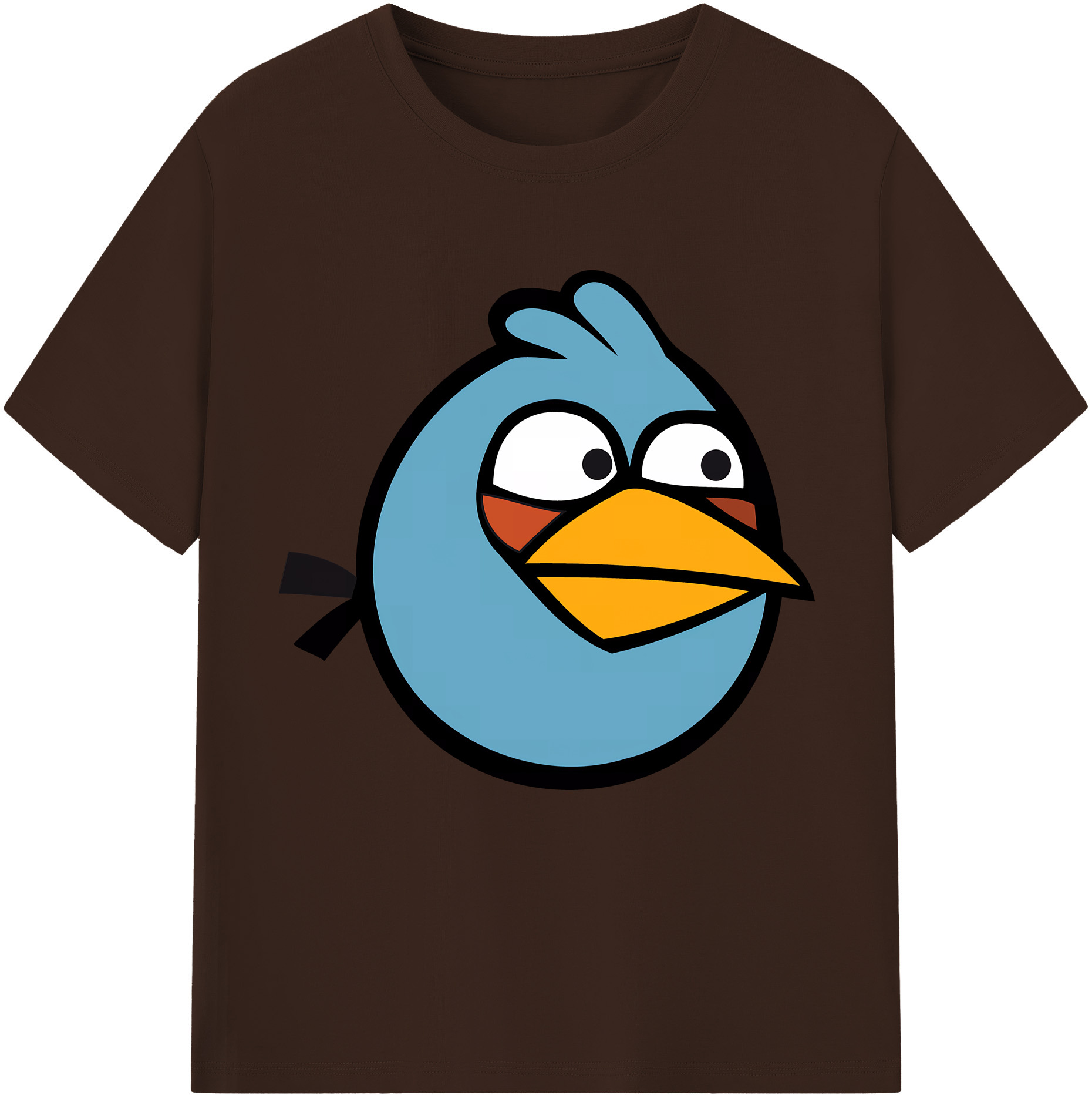 （画像用） Angry Birds アングリーバード 綿100％半袖Tシャツ（フロントプリント）