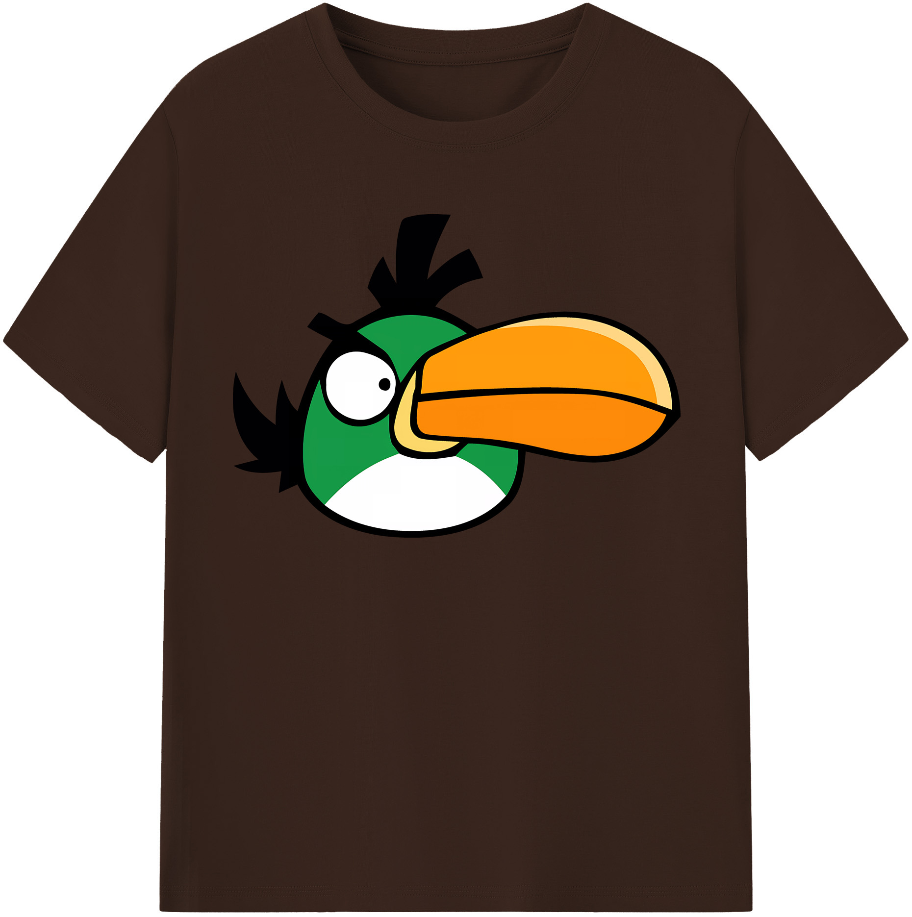 （画像用） Angry Birds アングリーバード 綿100％半袖Tシャツ（フロントプリント）