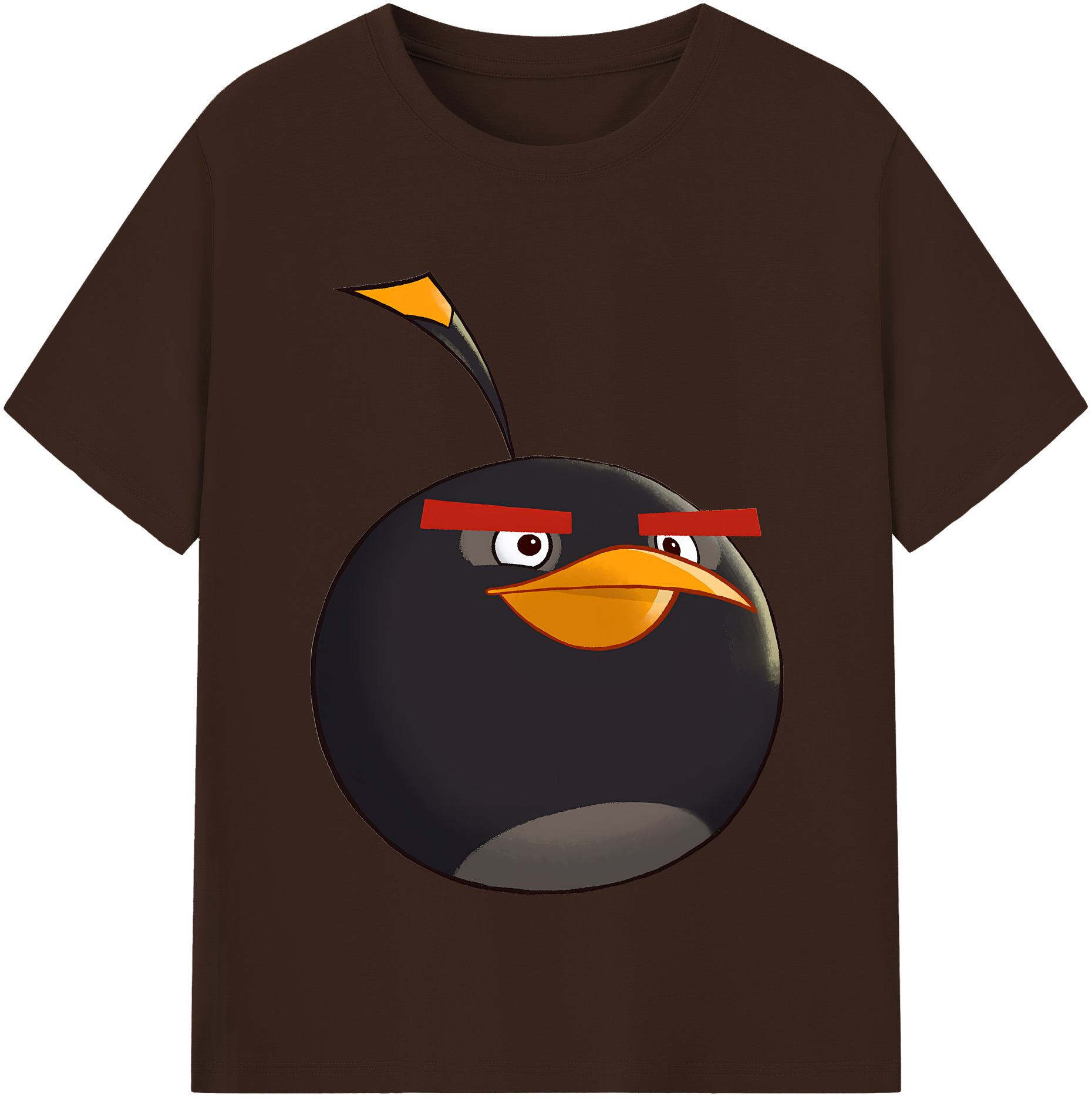 （画像用） Angry Birds アングリーバード 綿100％半袖Tシャツ（フロントプリント）