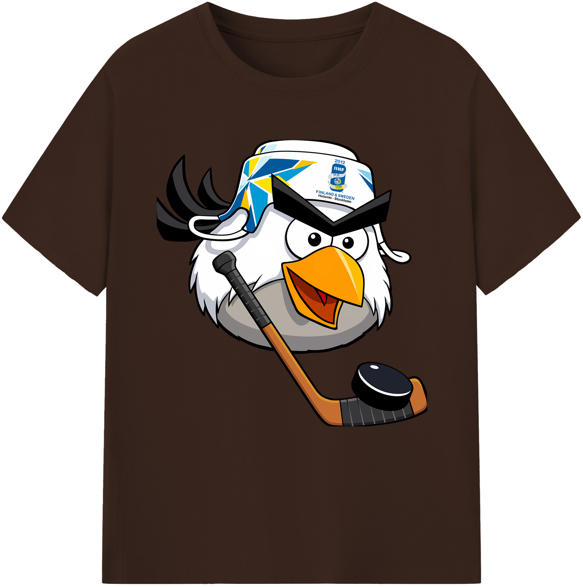 （画像用） Angry Birds アングリーバード 綿100％半袖Tシャツ（フロントプリント）