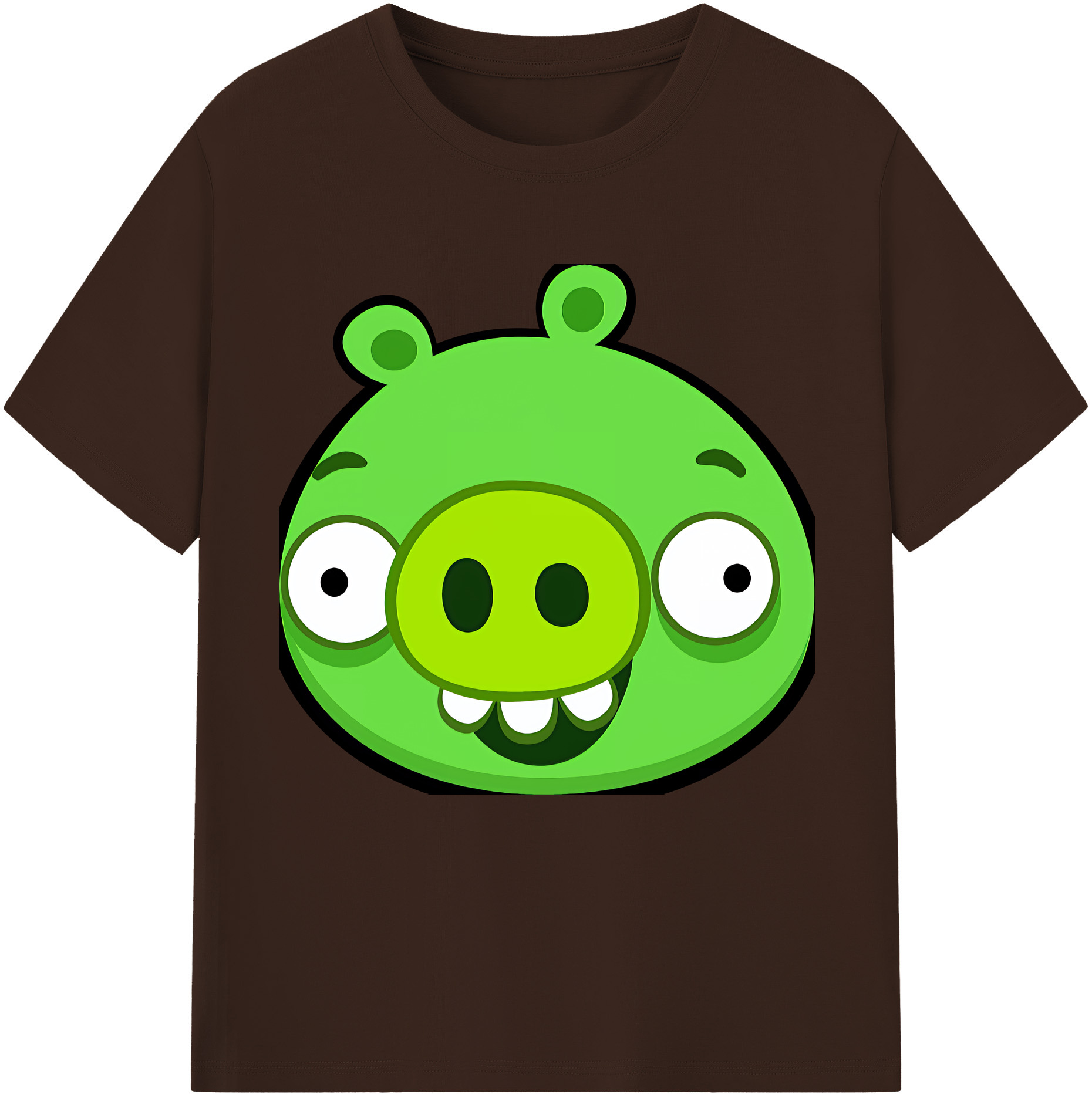 （画像用） Angry Birds アングリーバード 綿100％半袖Tシャツ（フロントプリント）