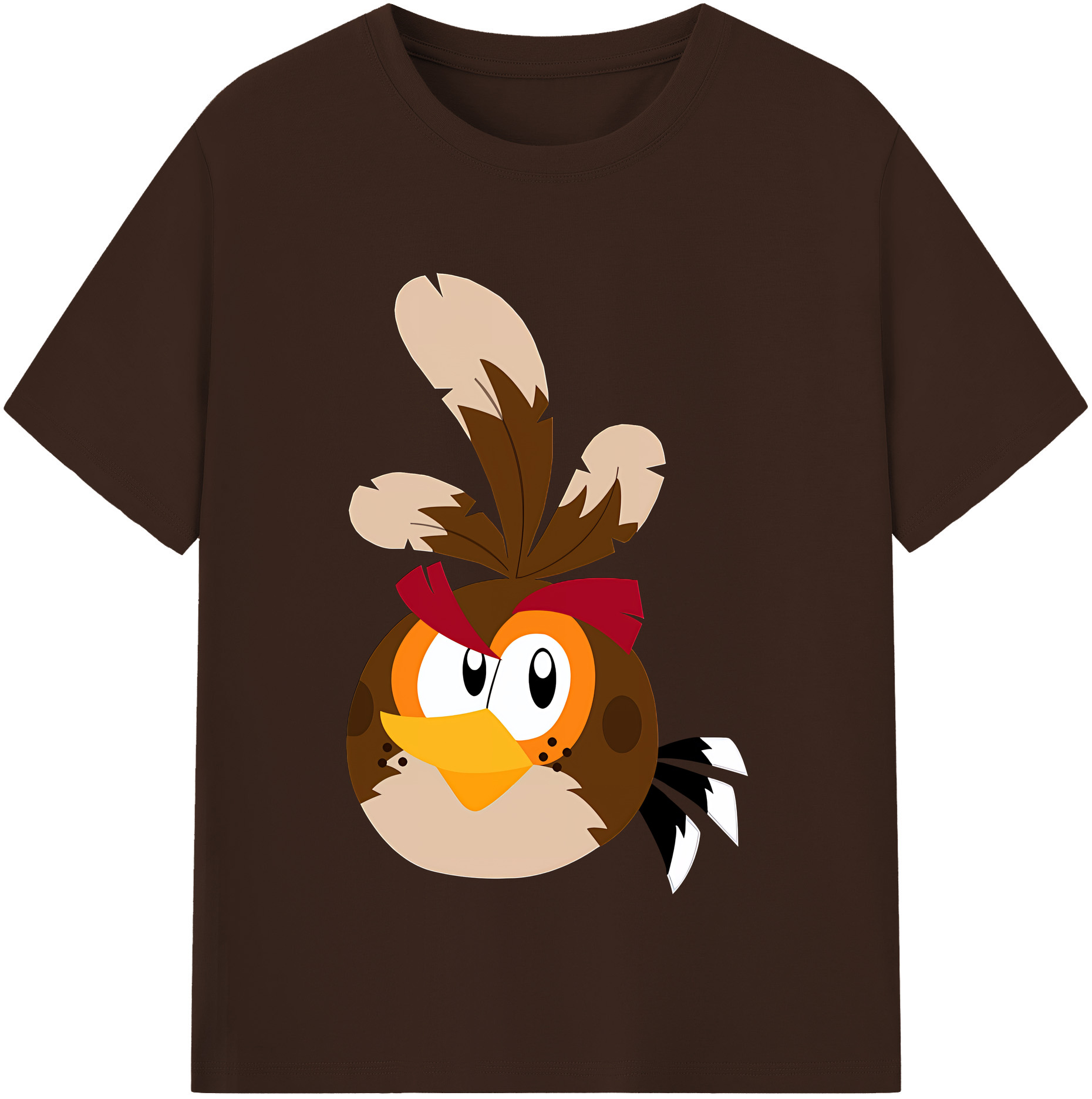 （画像用） Angry Birds アングリーバード 綿100％半袖Tシャツ（フロントプリント）