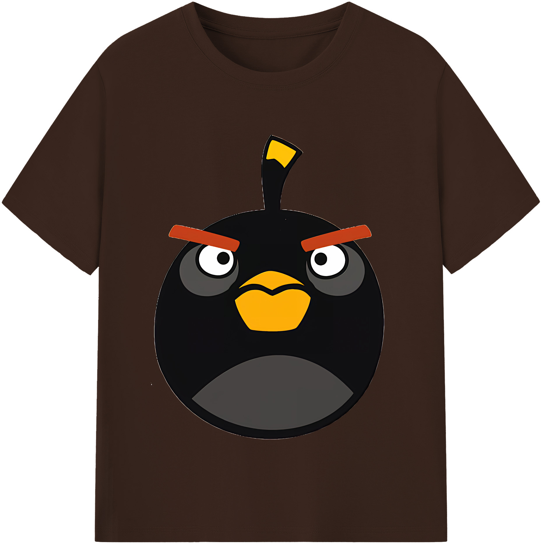 （画像用） Angry Birds アングリーバード 綿100％半袖Tシャツ（フロントプリント）