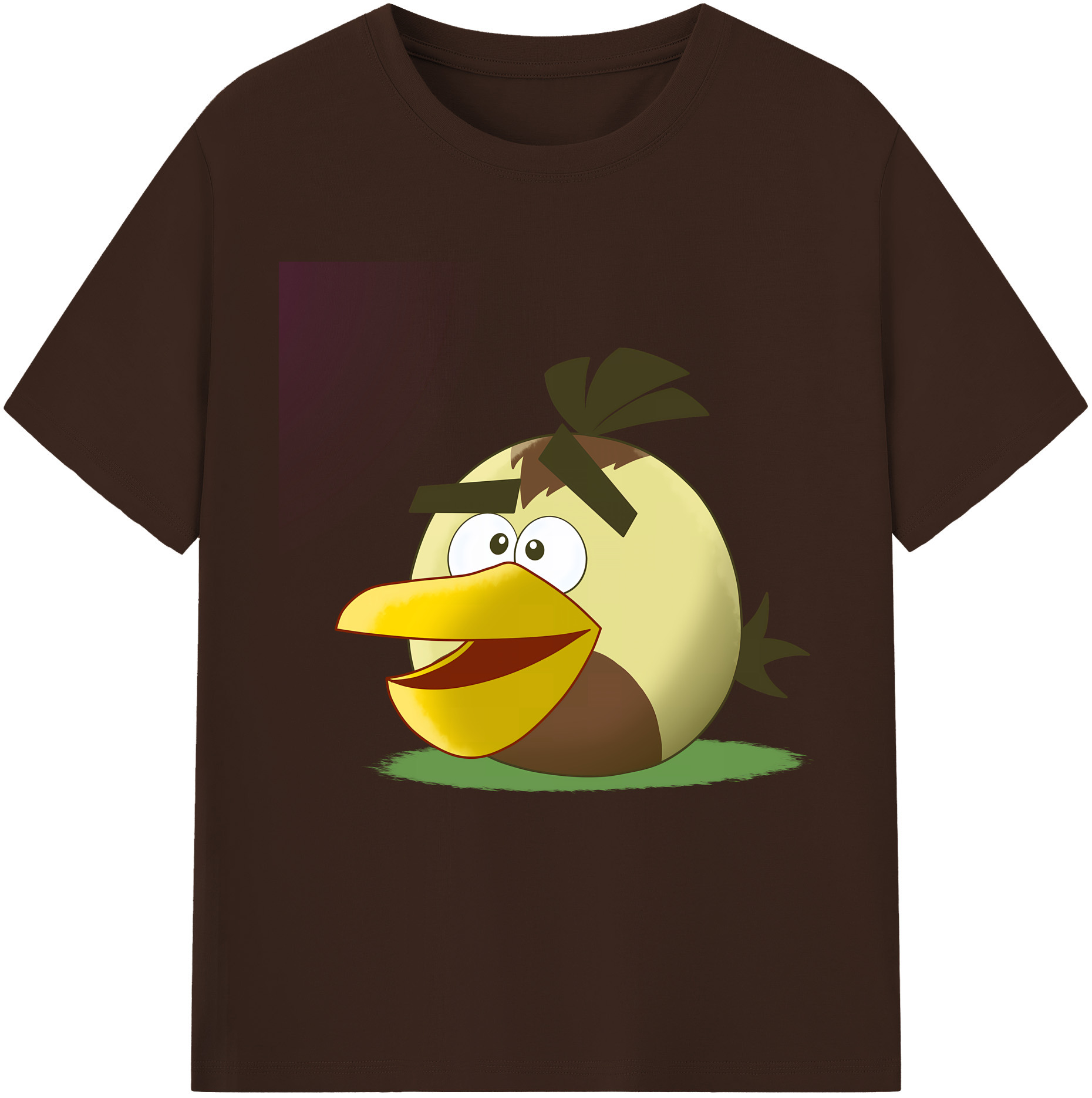 （画像用） Angry Birds アングリーバード 綿100％半袖Tシャツ（フロントプリント）