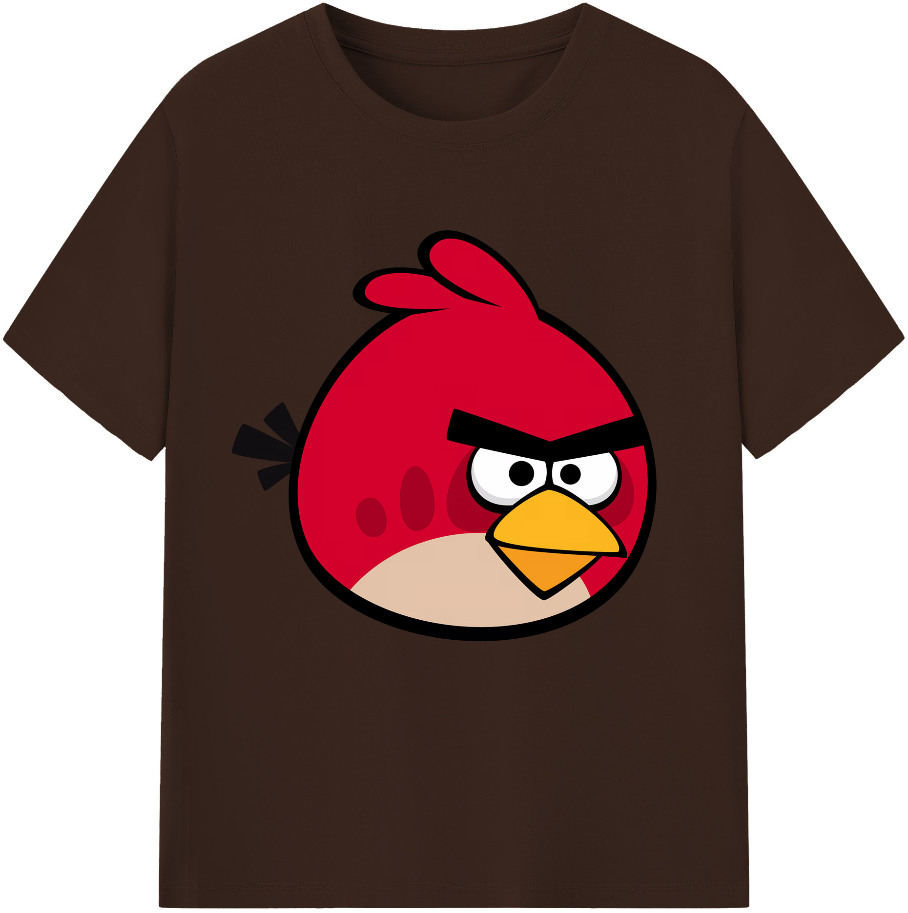 （画像用） Angry Birds アングリーバード 綿100％半袖Tシャツ（フロントプリント）
