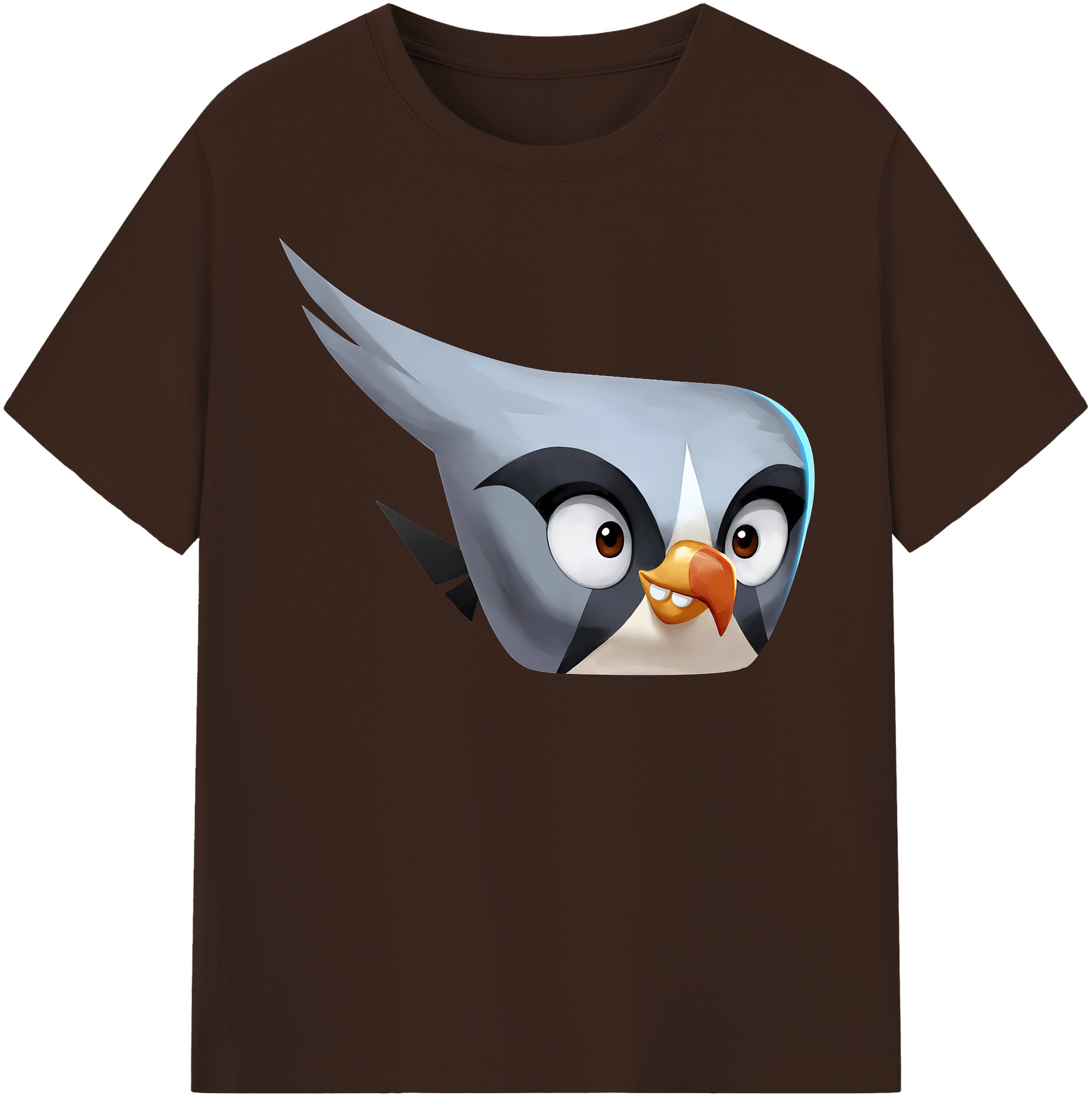 （画像用） Angry Birds アングリーバード 綿100％半袖Tシャツ（フロントプリント）