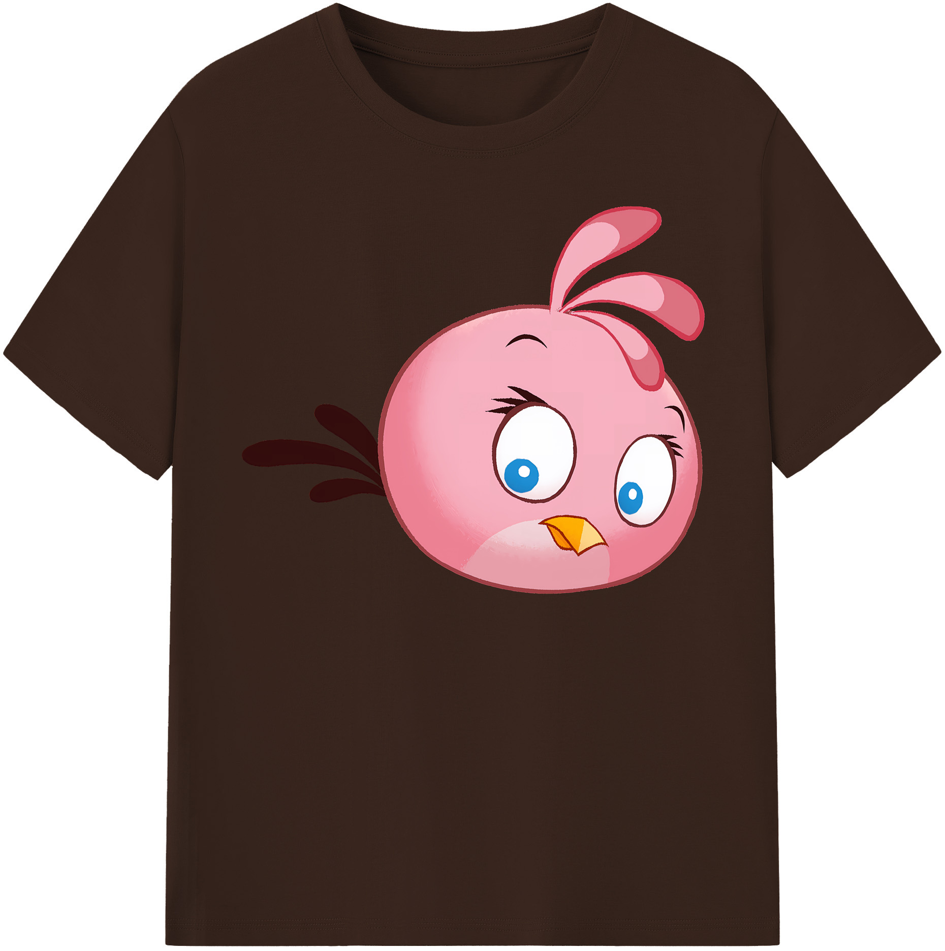 （画像用） Angry Birds アングリーバード 綿100％半袖Tシャツ（フロントプリント）