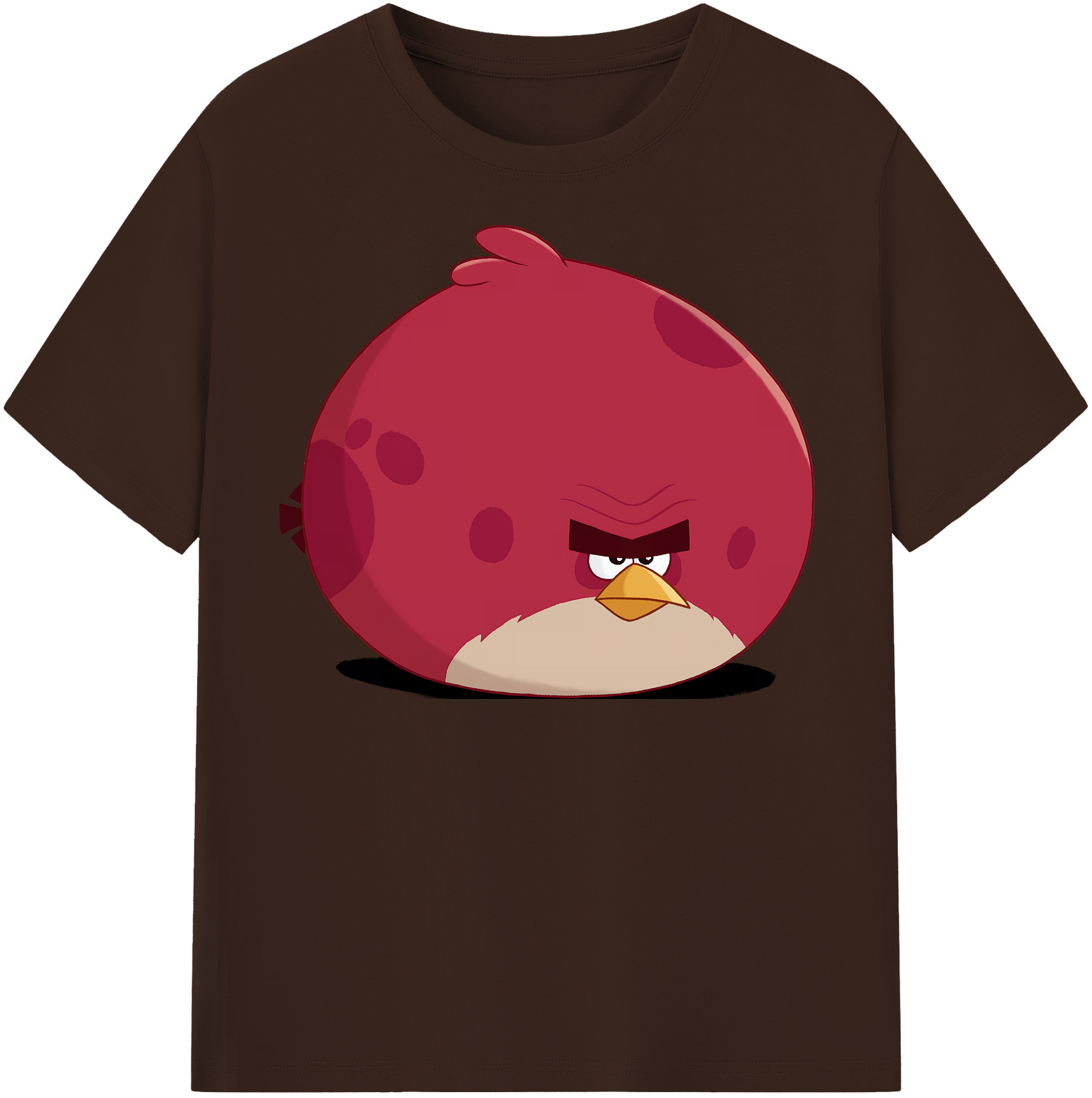 （画像用） Angry Birds アングリーバード 綿100％半袖Tシャツ（フロントプリント）