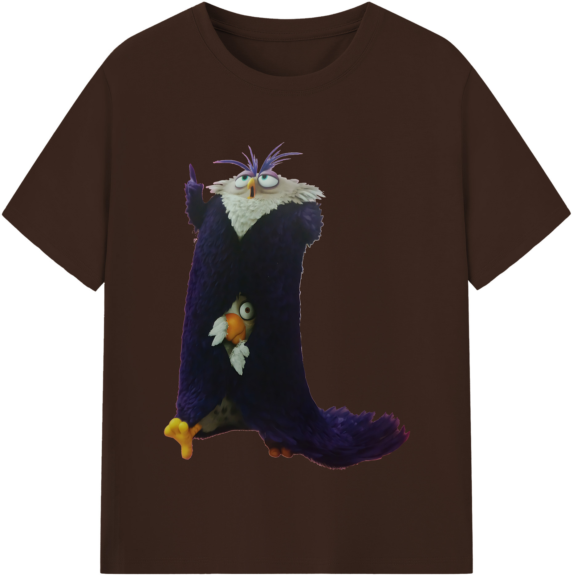 （画像用） Angry Birds アングリーバード 綿100％半袖Tシャツ（フロントプリント）