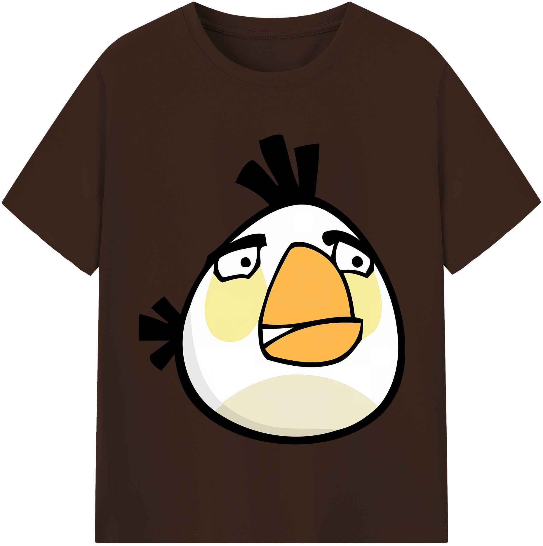 （画像用） Angry Birds アングリーバード 綿100％半袖Tシャツ（フロントプリント）