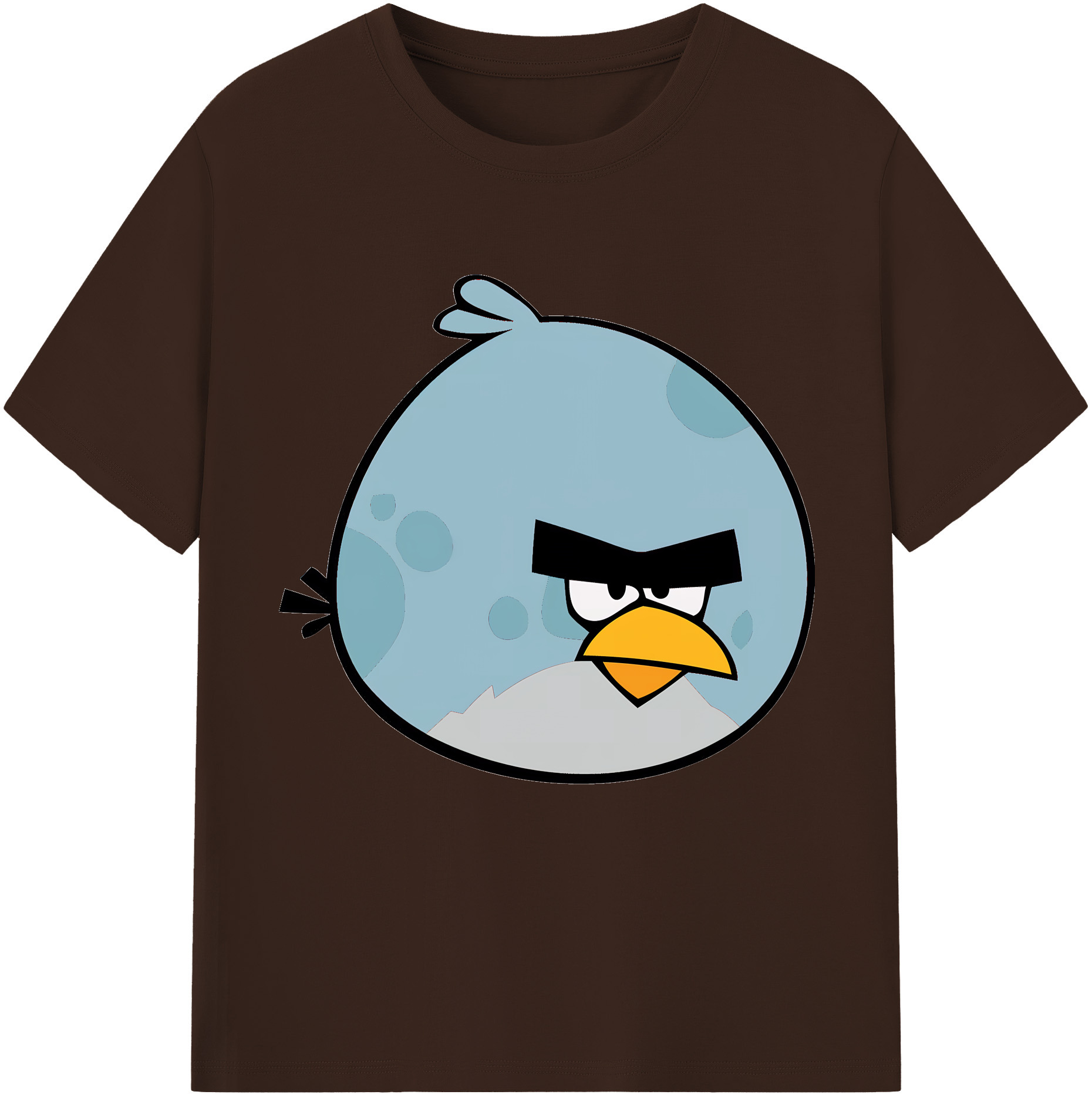 （画像用） Angry Birds アングリーバード 綿100％半袖Tシャツ（フロントプリント）