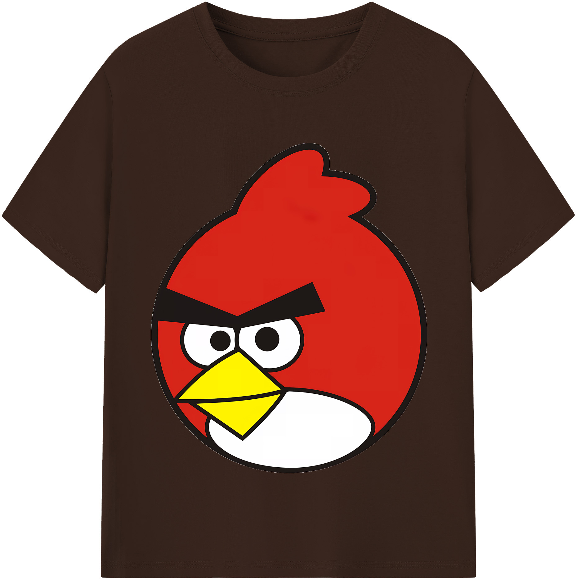 （画像用） Angry Birds アングリーバード 綿100％半袖Tシャツ（フロントプリント）