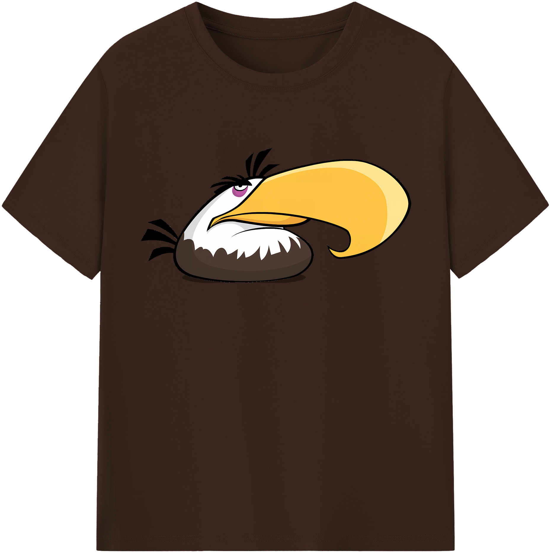 （画像用） Angry Birds アングリーバード 綿100％半袖Tシャツ（フロントプリント）