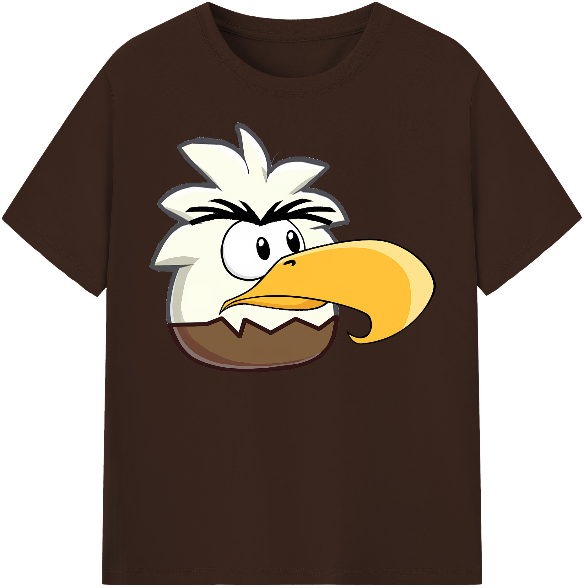 （画像用） Angry Birds アングリーバード 綿100％半袖Tシャツ（フロントプリント）