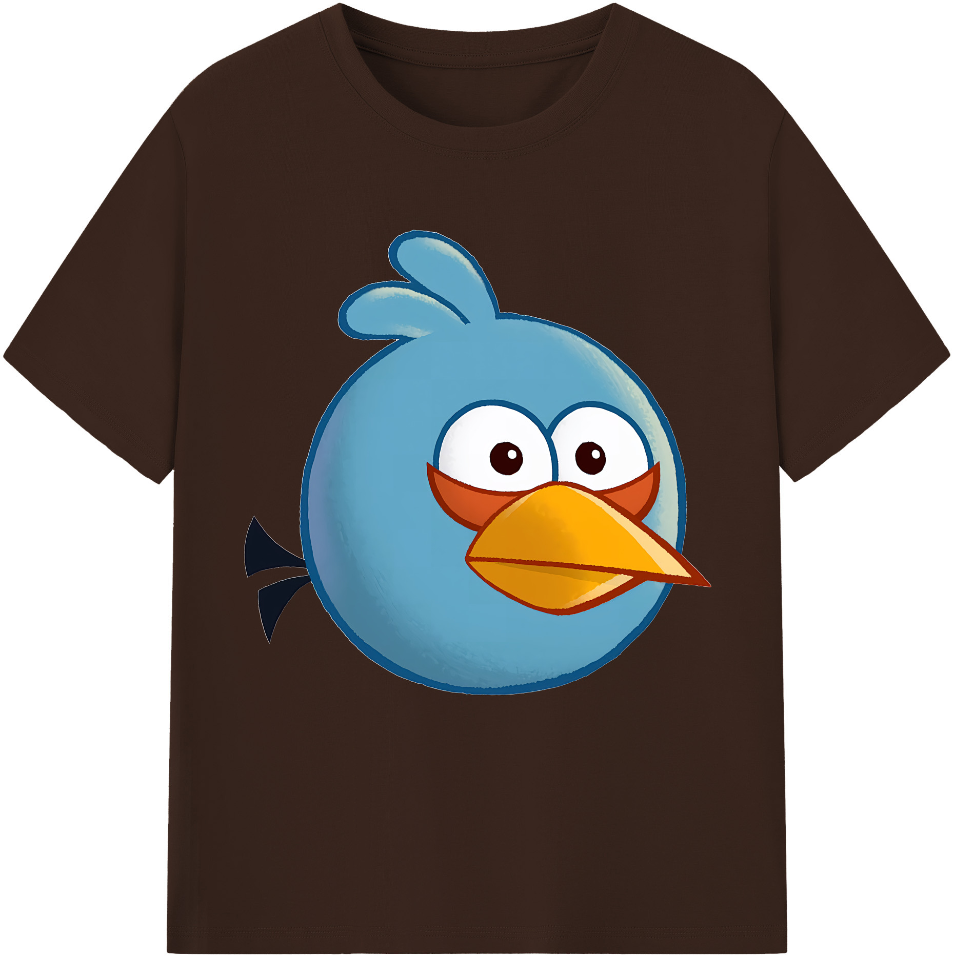 （画像用） Angry Birds アングリーバード 綿100％半袖Tシャツ（フロントプリント）
