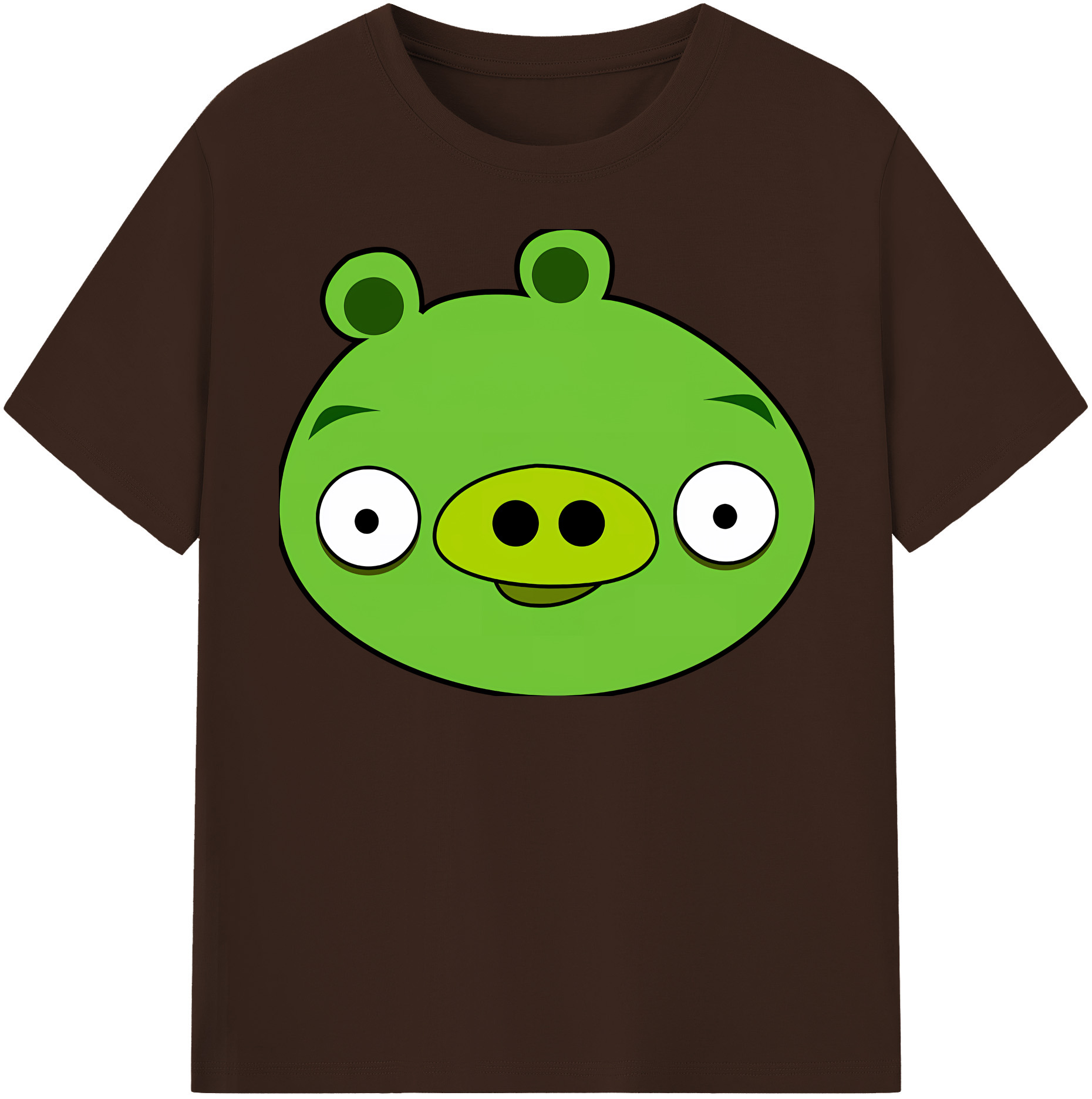 （画像用） Angry Birds アングリーバード 綿100％半袖Tシャツ（フロントプリント）