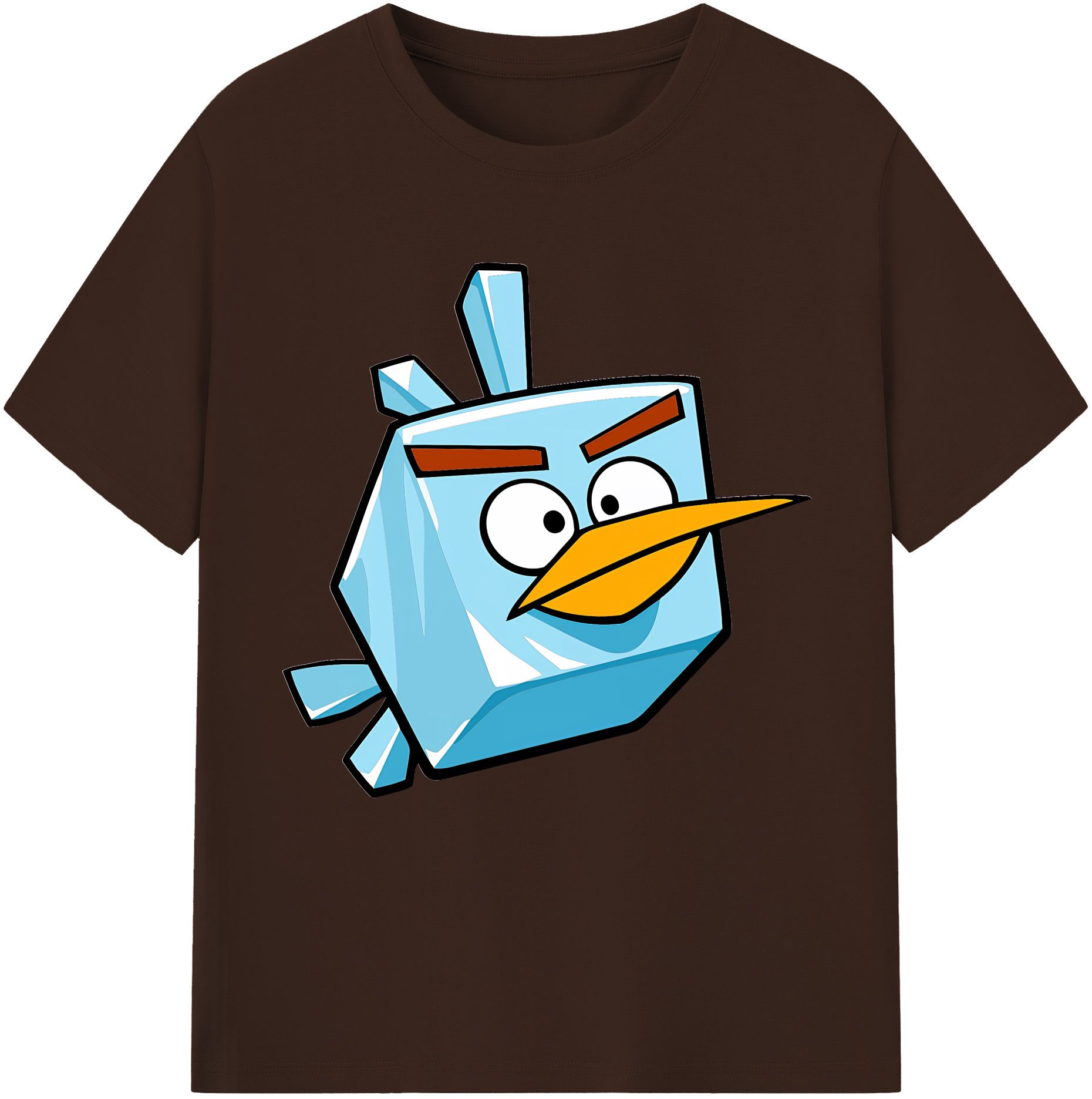 （画像用） Angry Birds アングリーバード 綿100％半袖Tシャツ（フロントプリント）
