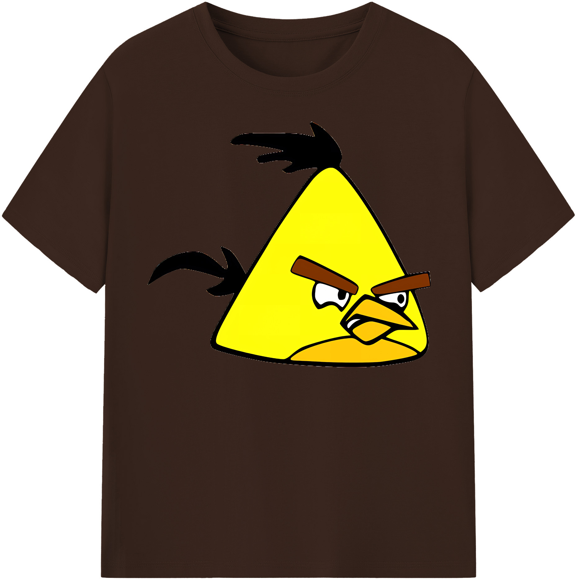 （画像用） Angry Birds アングリーバード 綿100％半袖Tシャツ（フロントプリント）